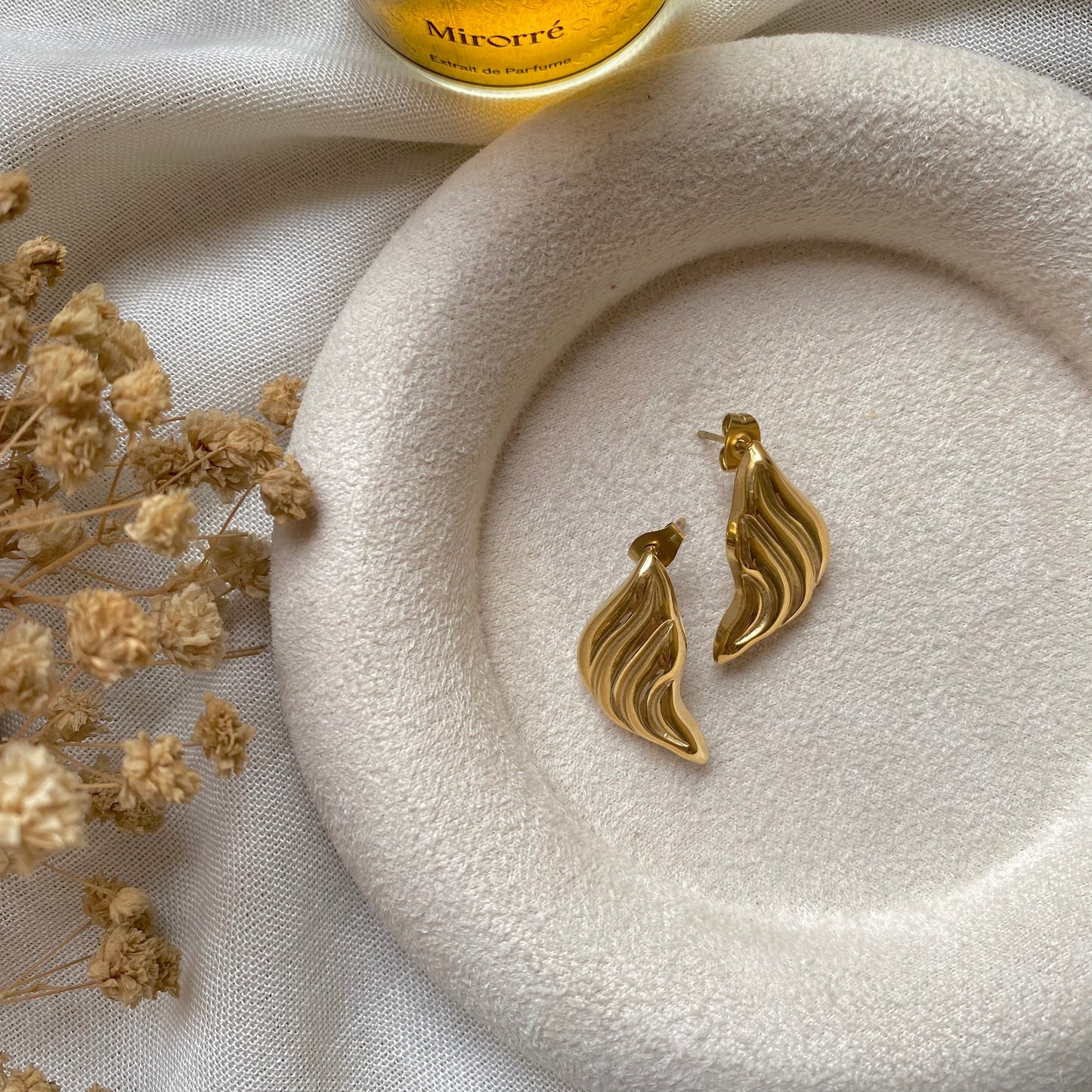 40479 gold plated Earrings