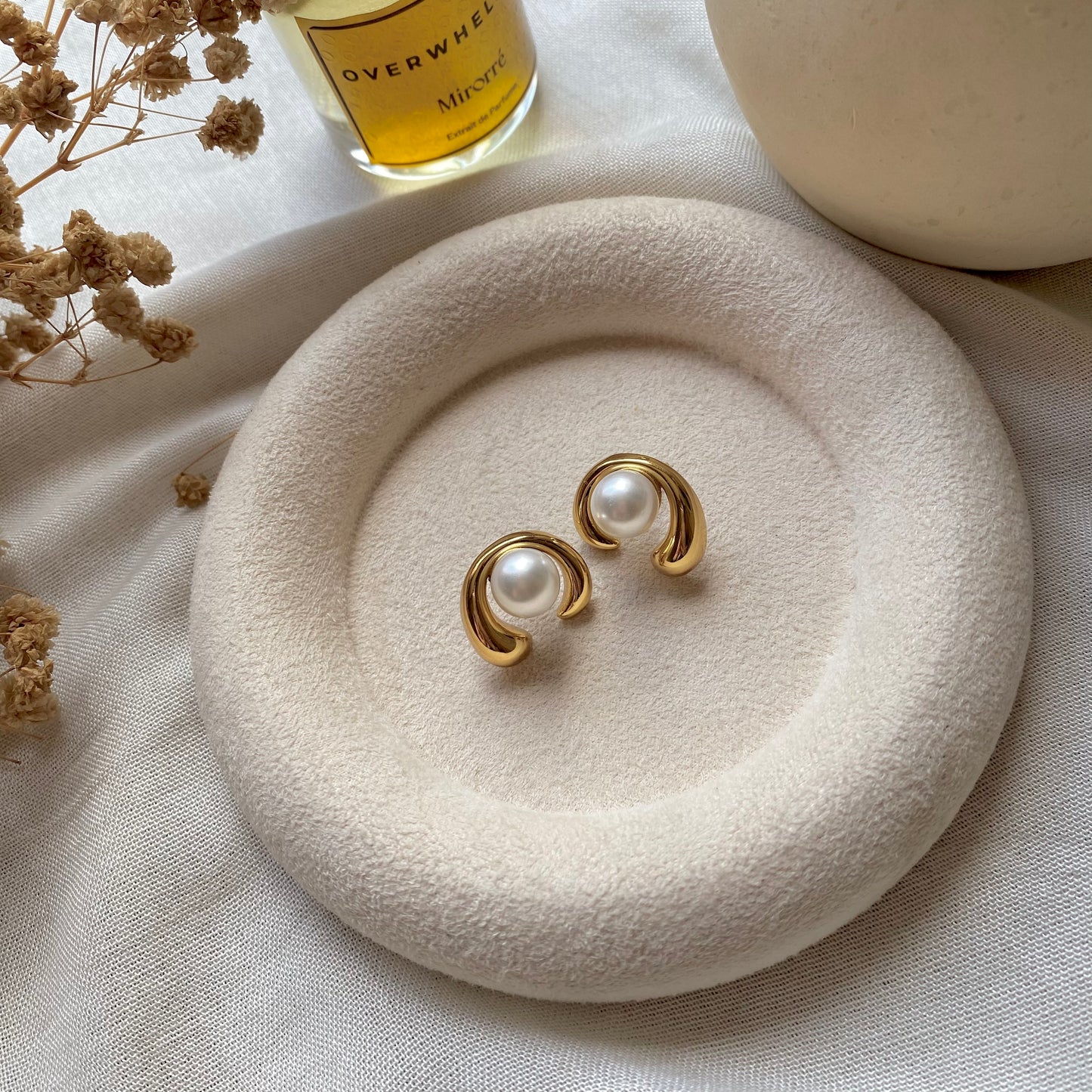 40494 gold plated Earrings