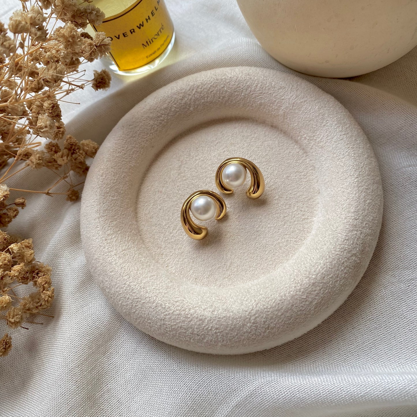 40494 gold plated Earrings