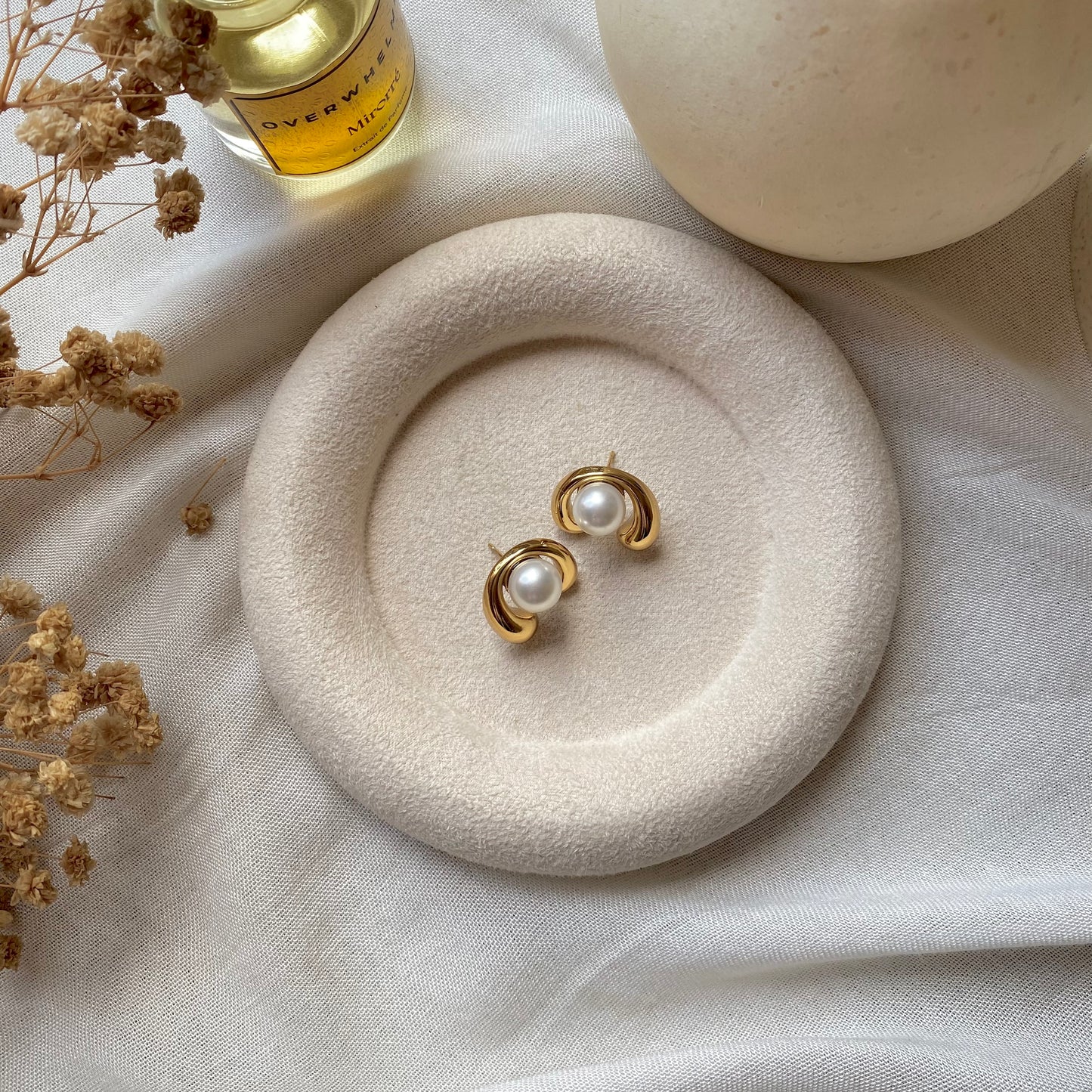 40494 gold plated Earrings
