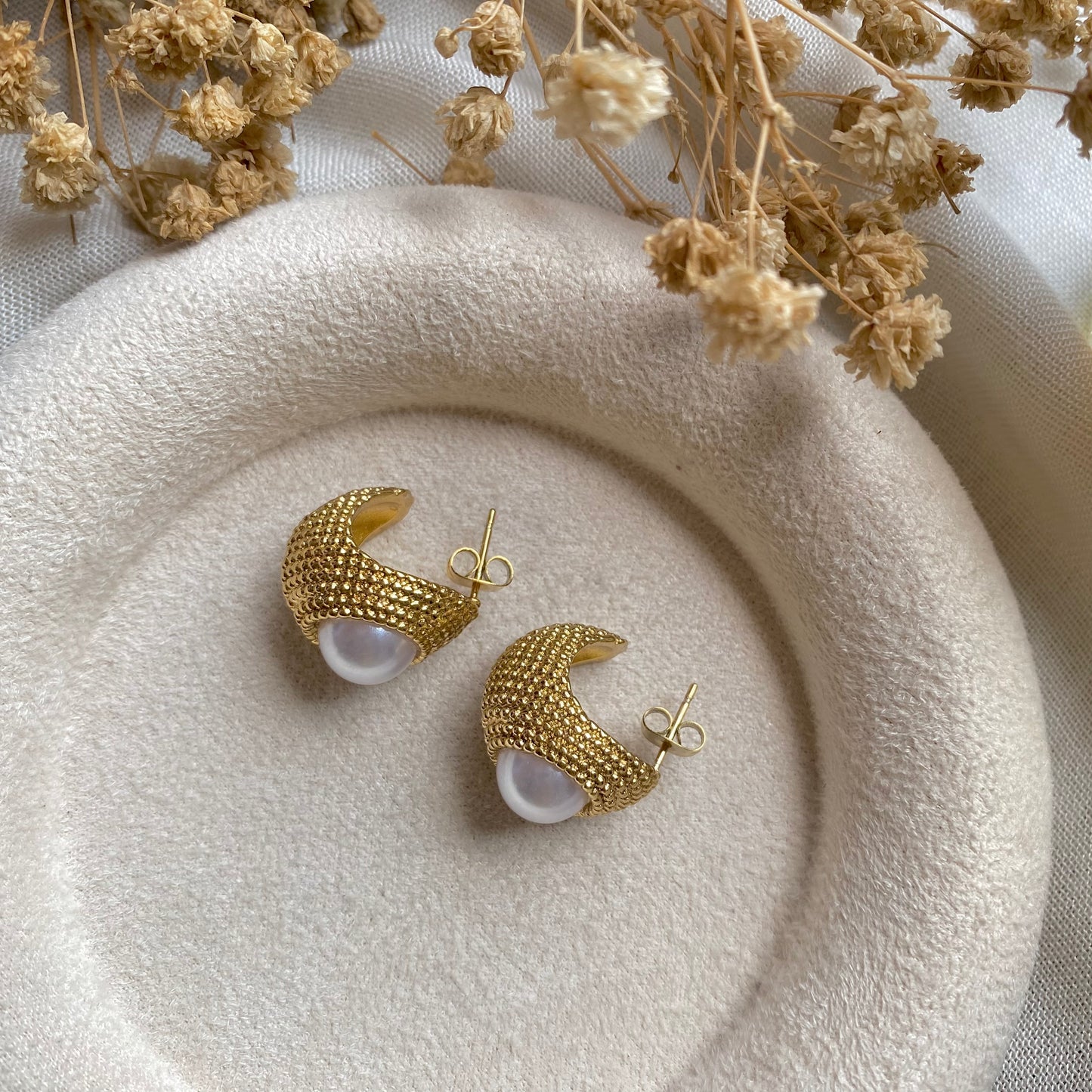 40499 gold plated Earrings