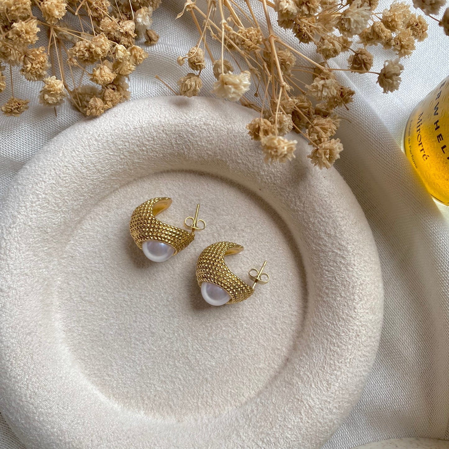 40499 gold plated Earrings