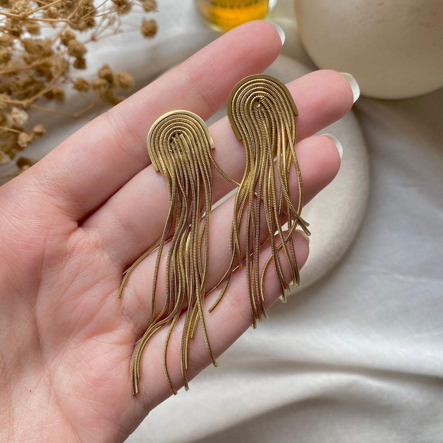 40524 gold plated Earrings