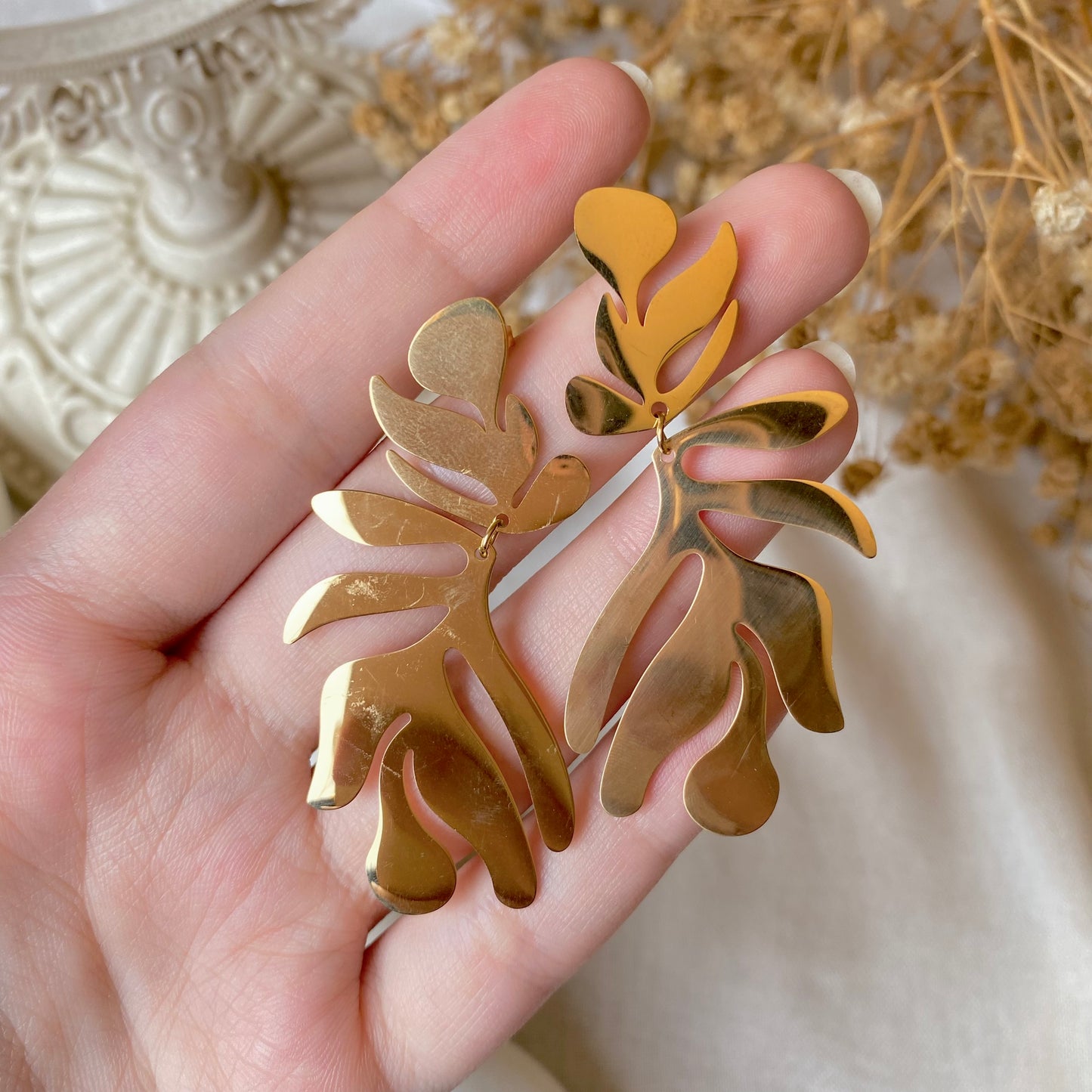 40521 gold plated Earrings