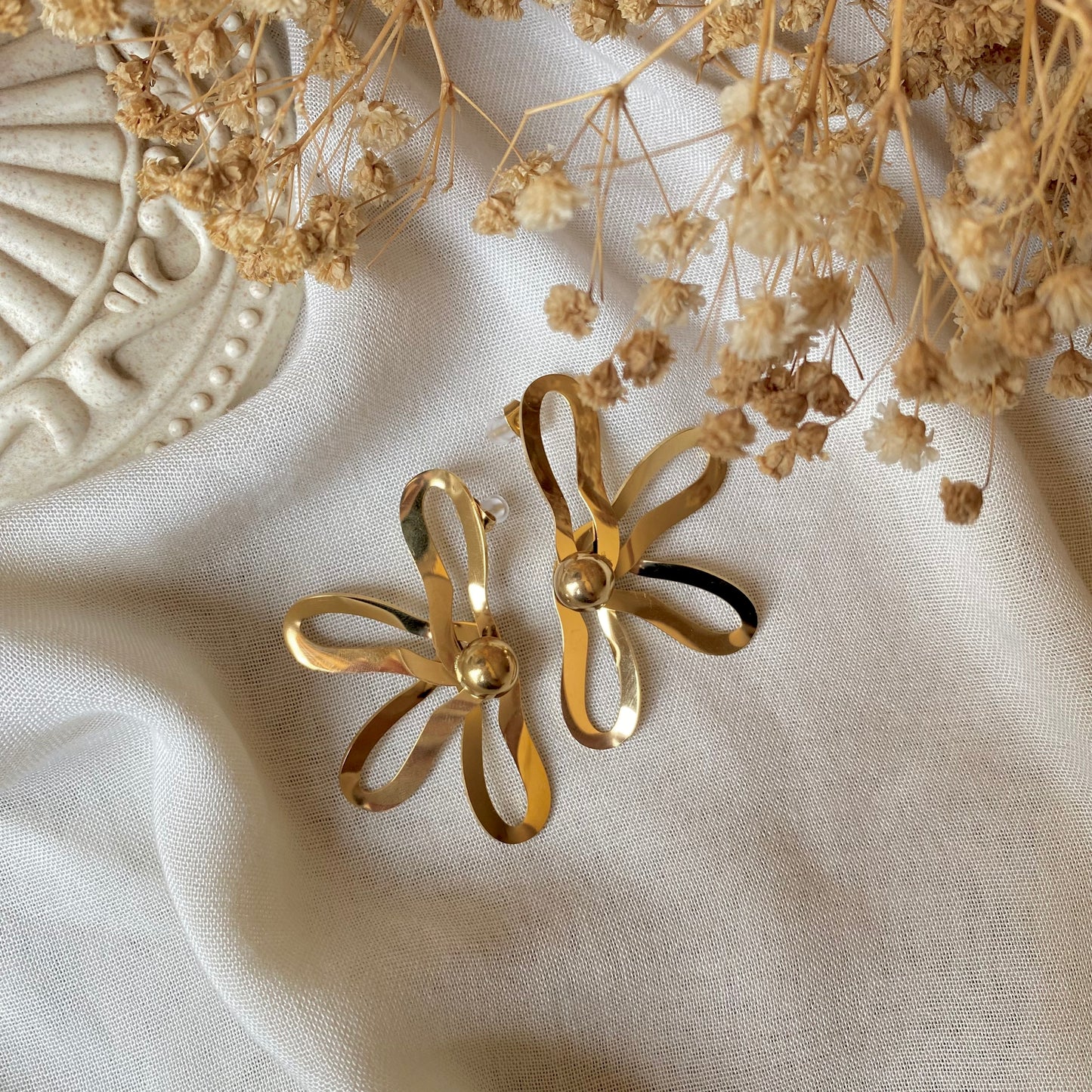 40514 gold plated Earrings
