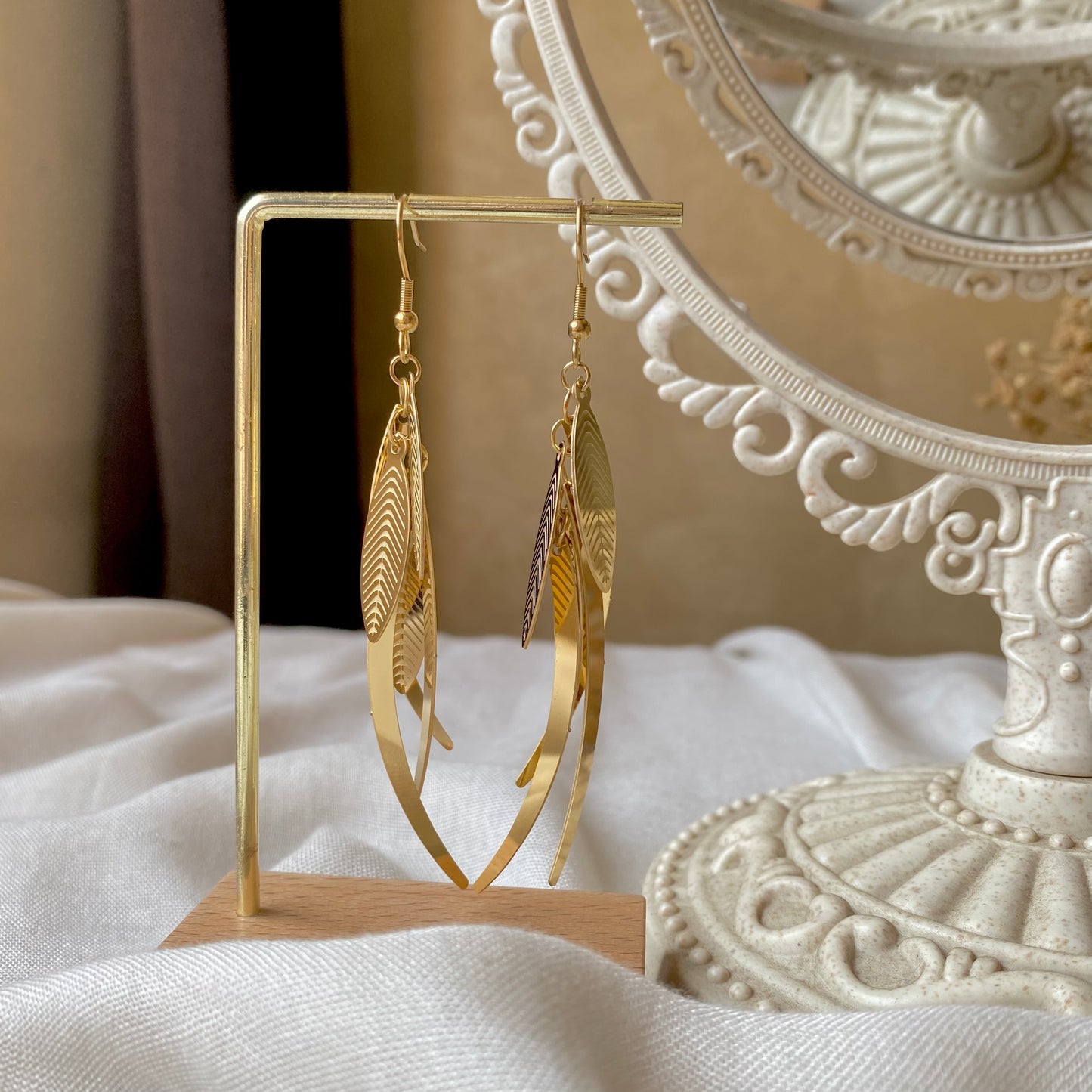 40510 gold plated Earrings