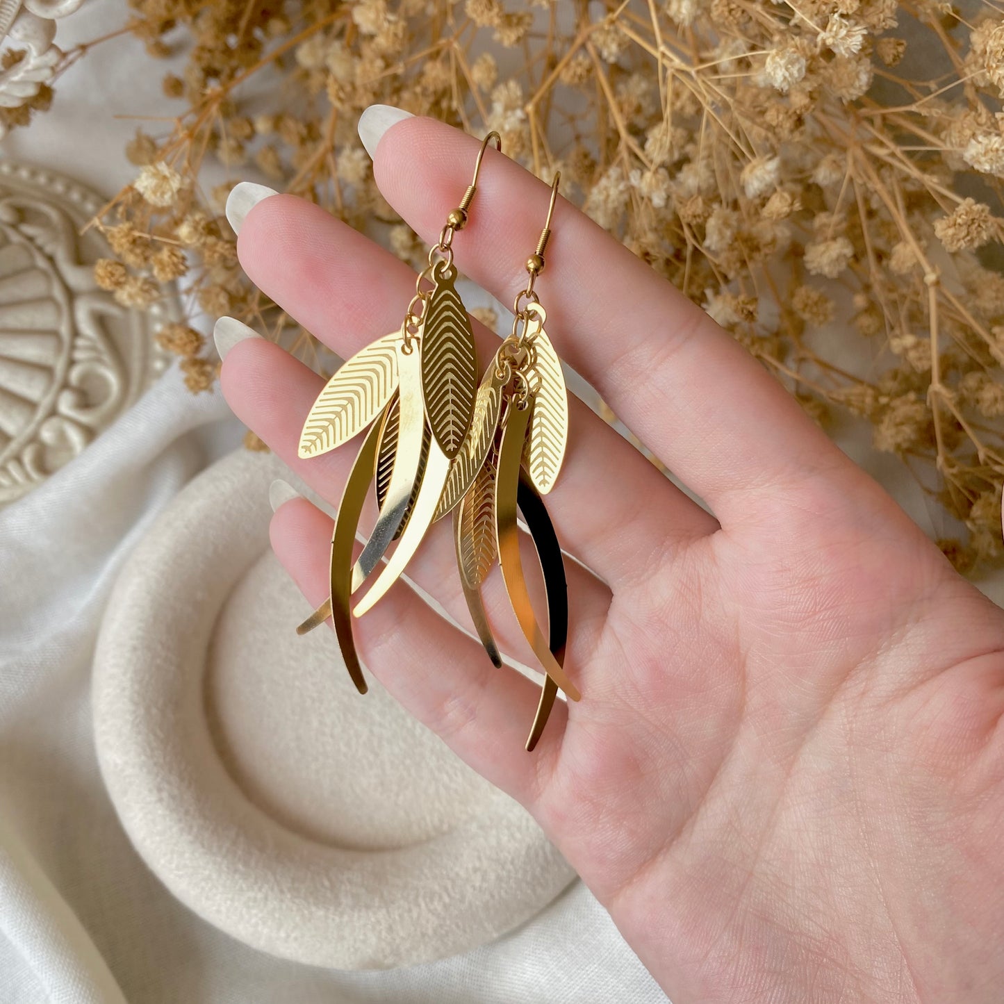 40510 gold plated Earrings