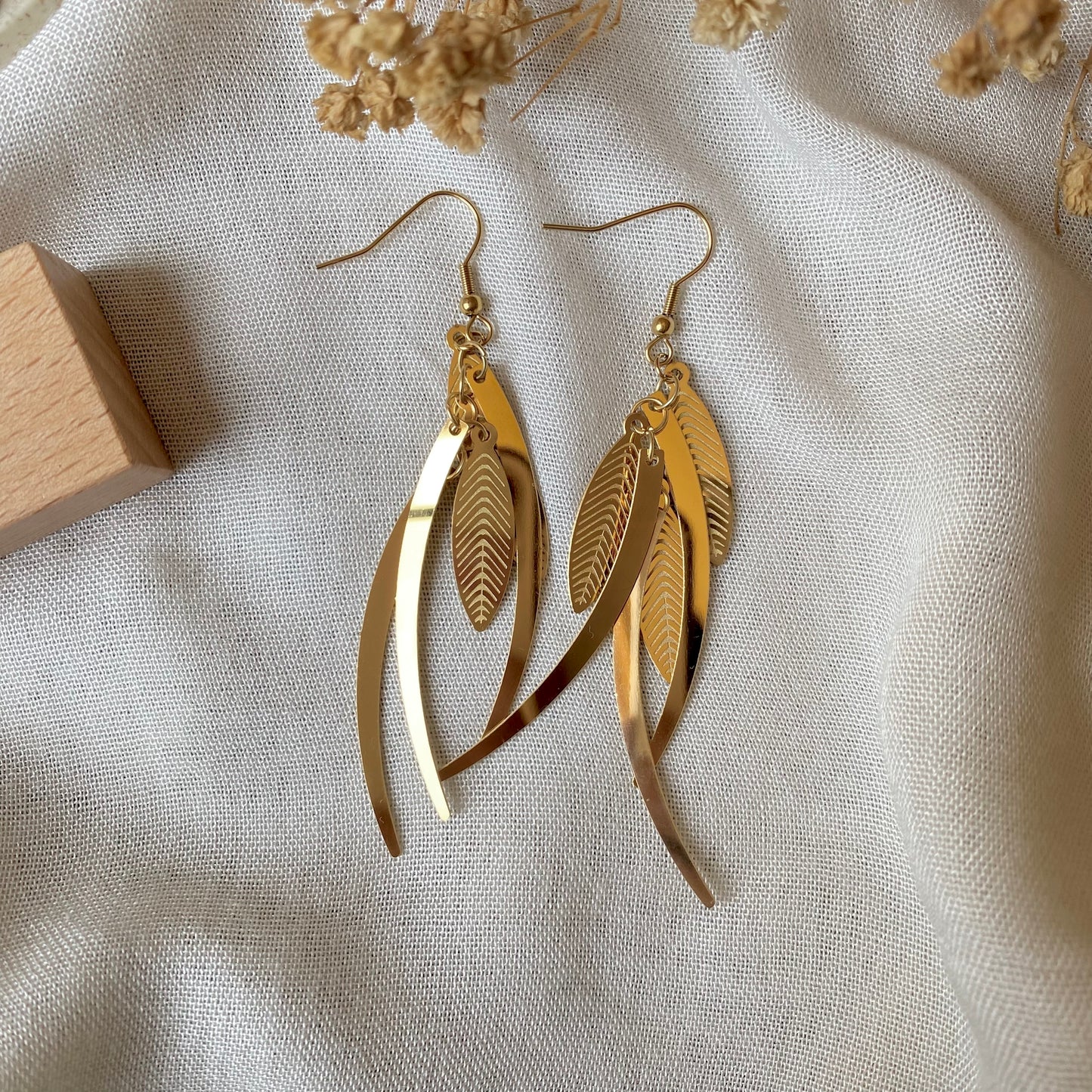 40510 gold plated Earrings