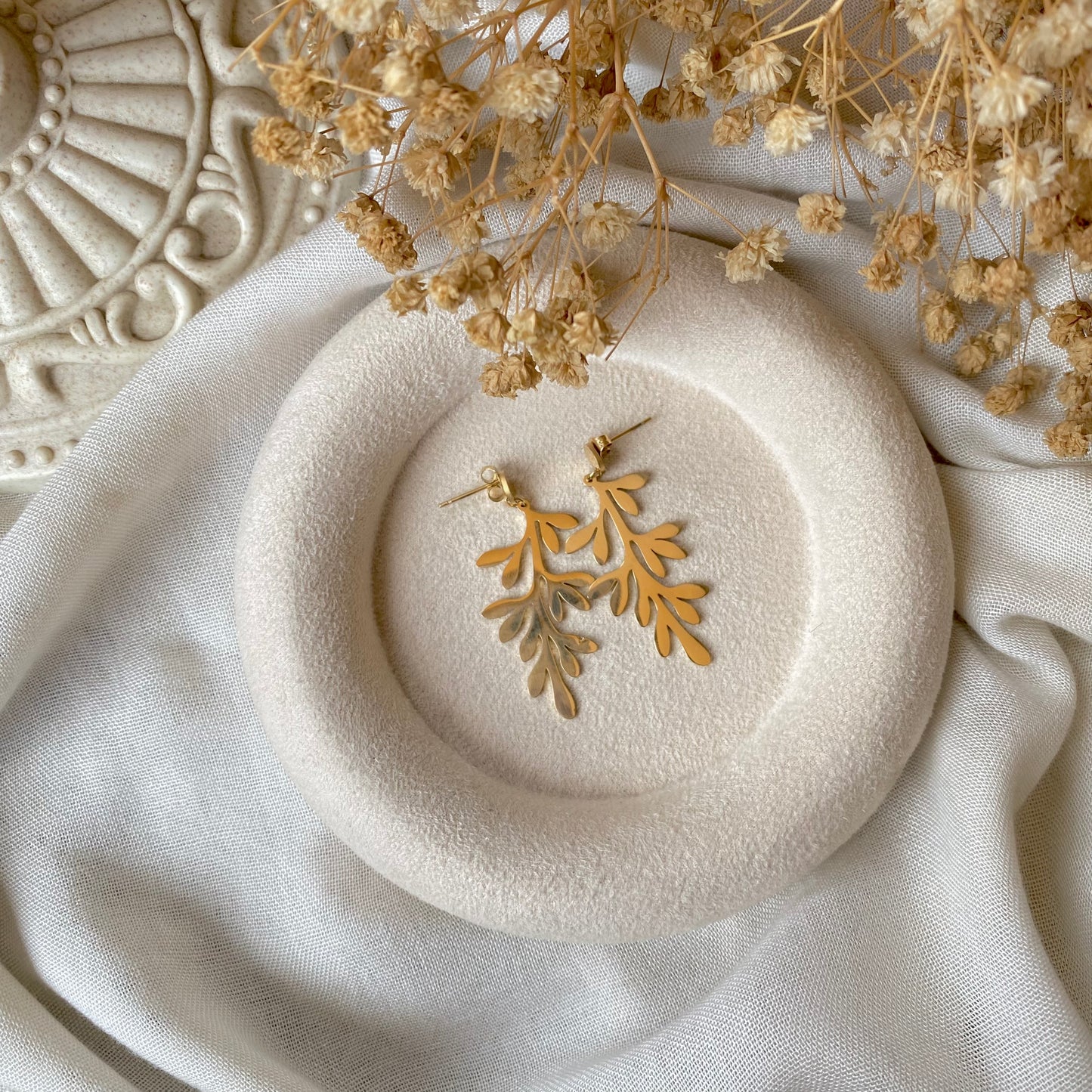 40483 gold plated Earrings