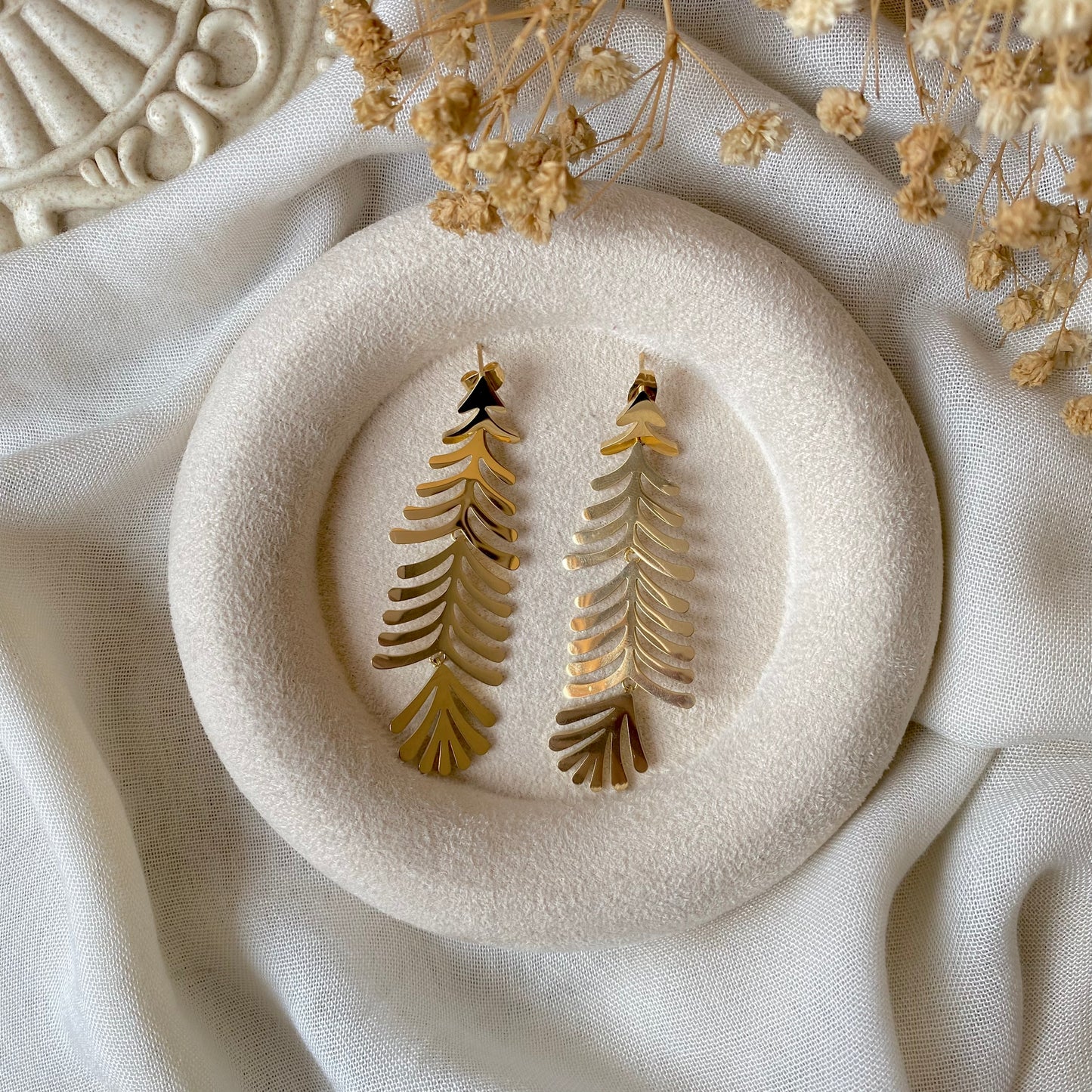40516 gold plated Earrings
