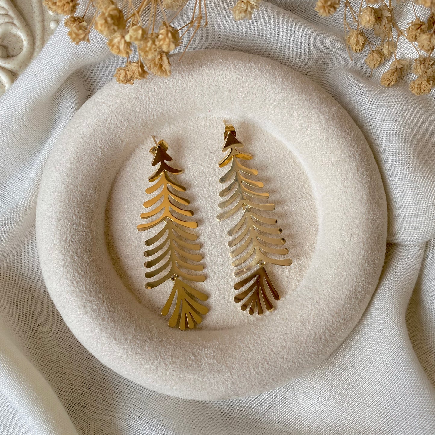 40516 gold plated Earrings