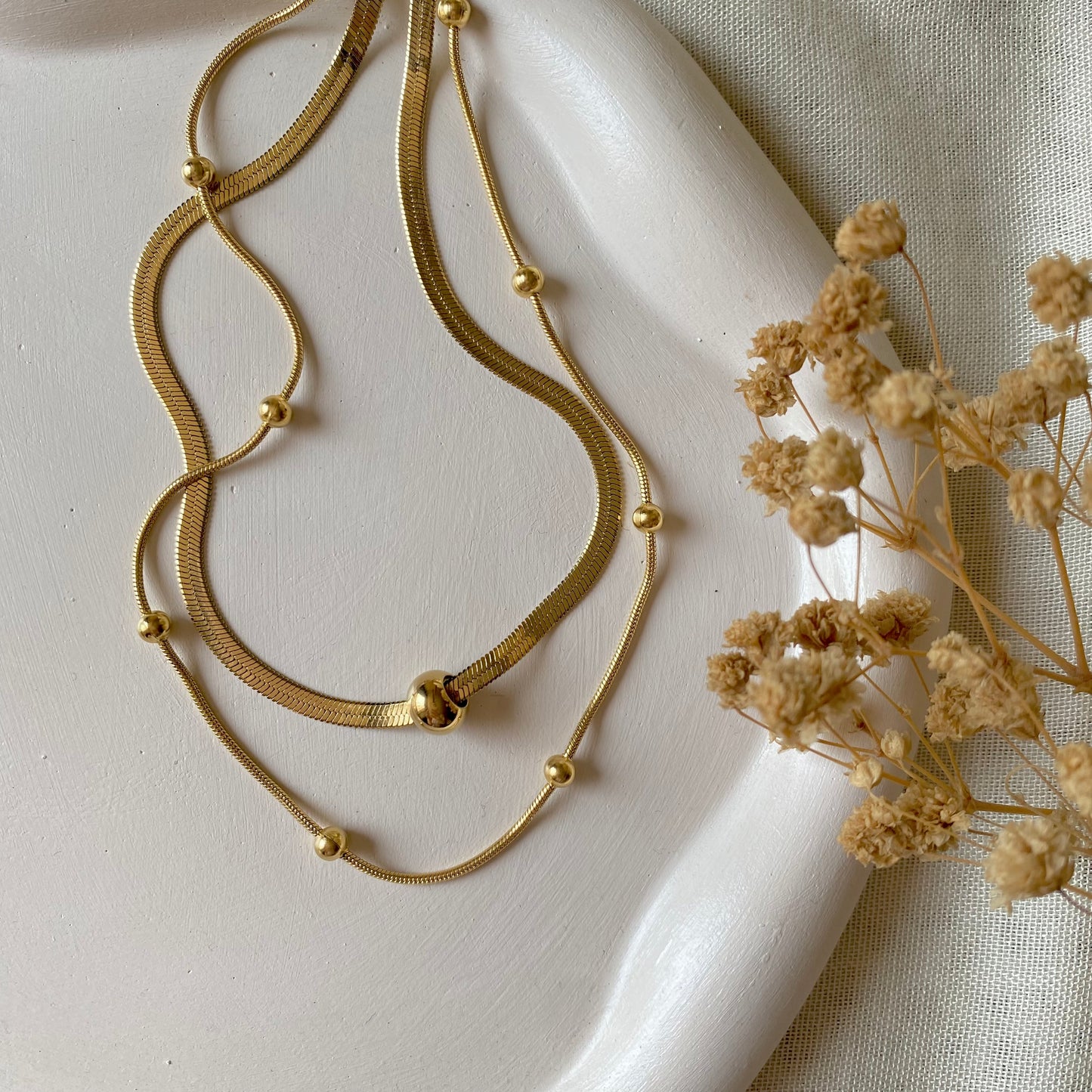 10869 Gold Plated Necklace