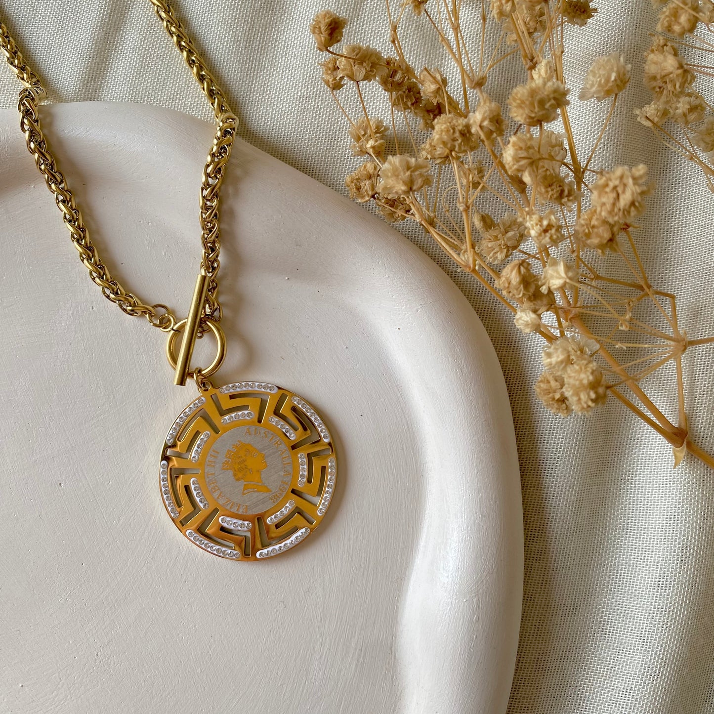 10845 Gold Plated Necklace
