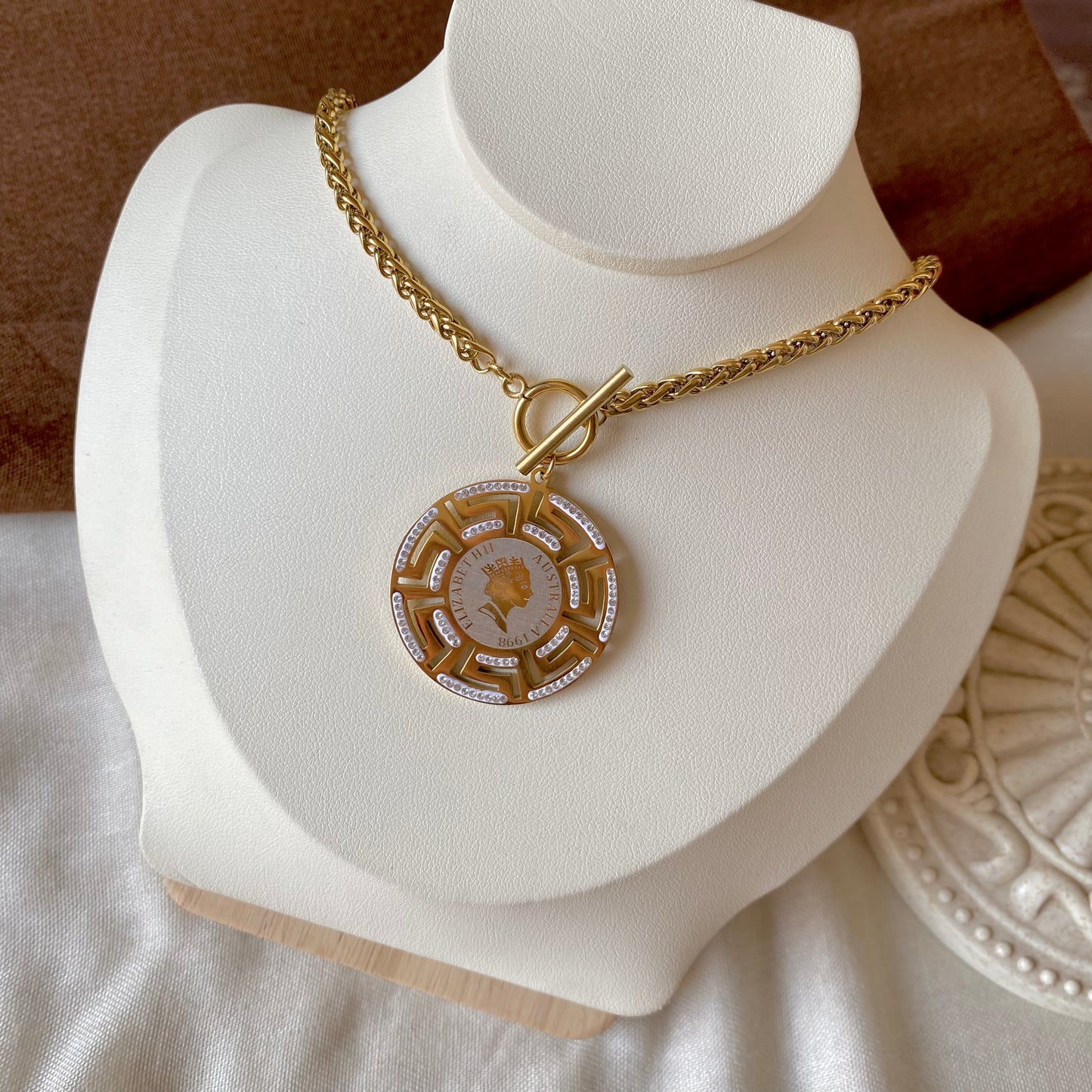 10845 Gold Plated Necklace