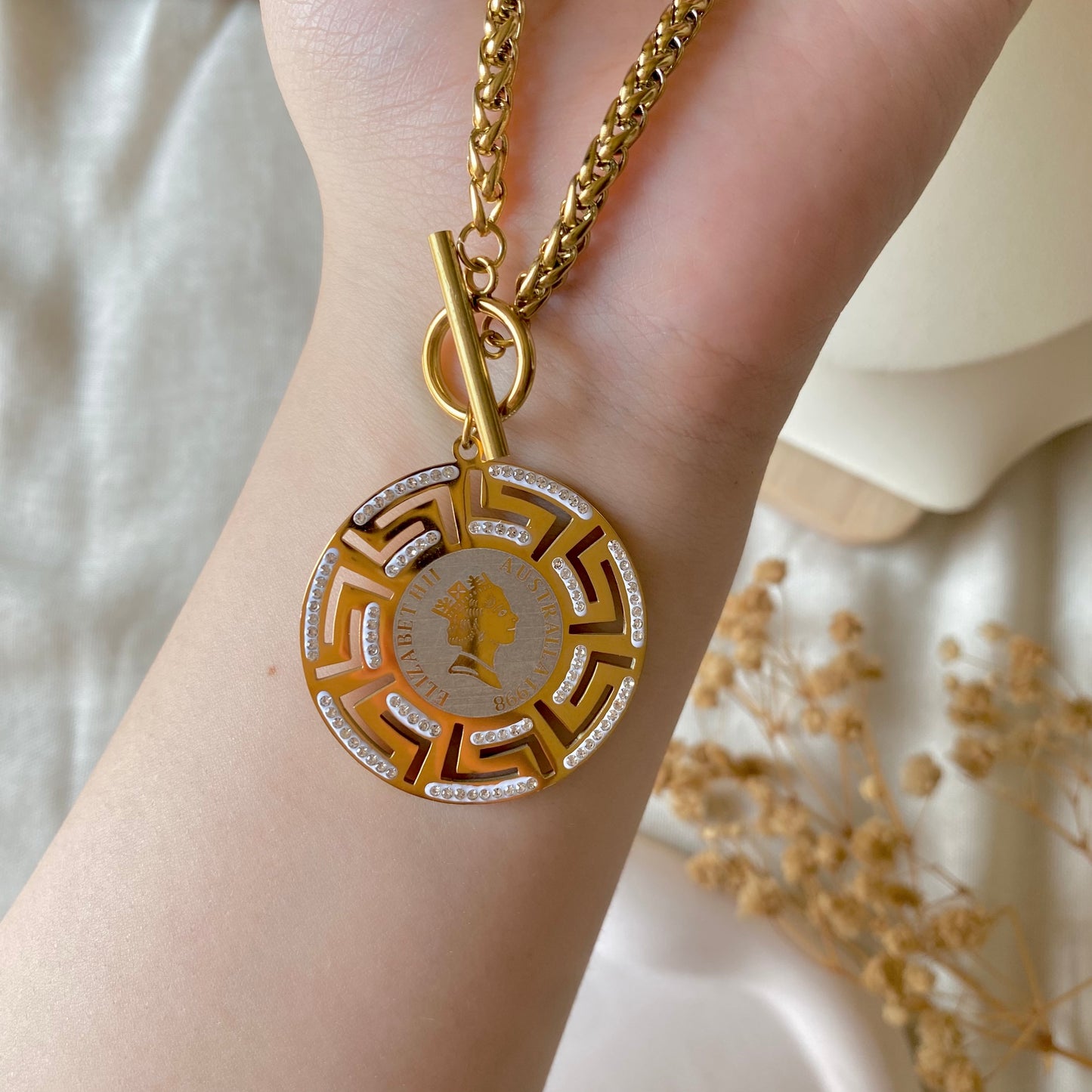 10845 Gold Plated Necklace