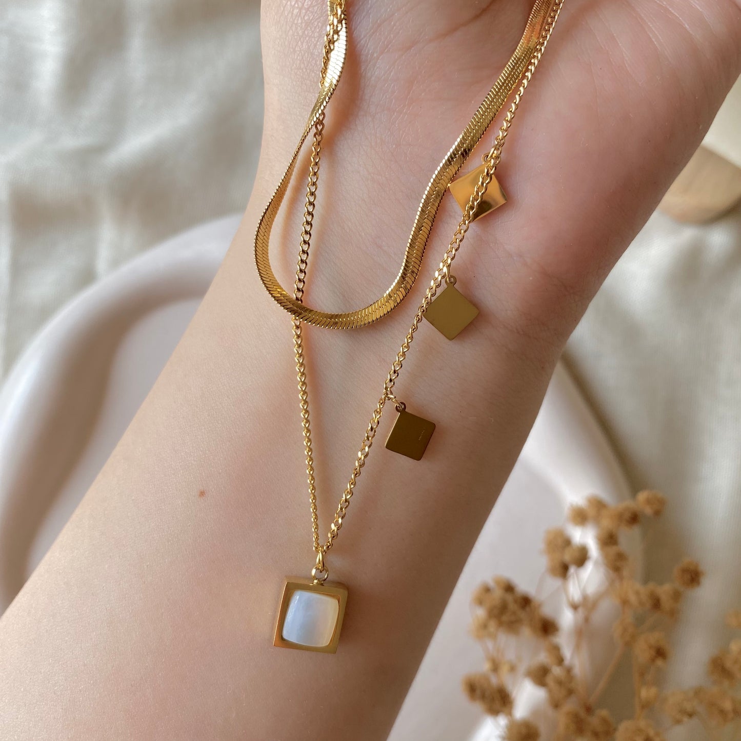 10861 Gold Plated Necklace