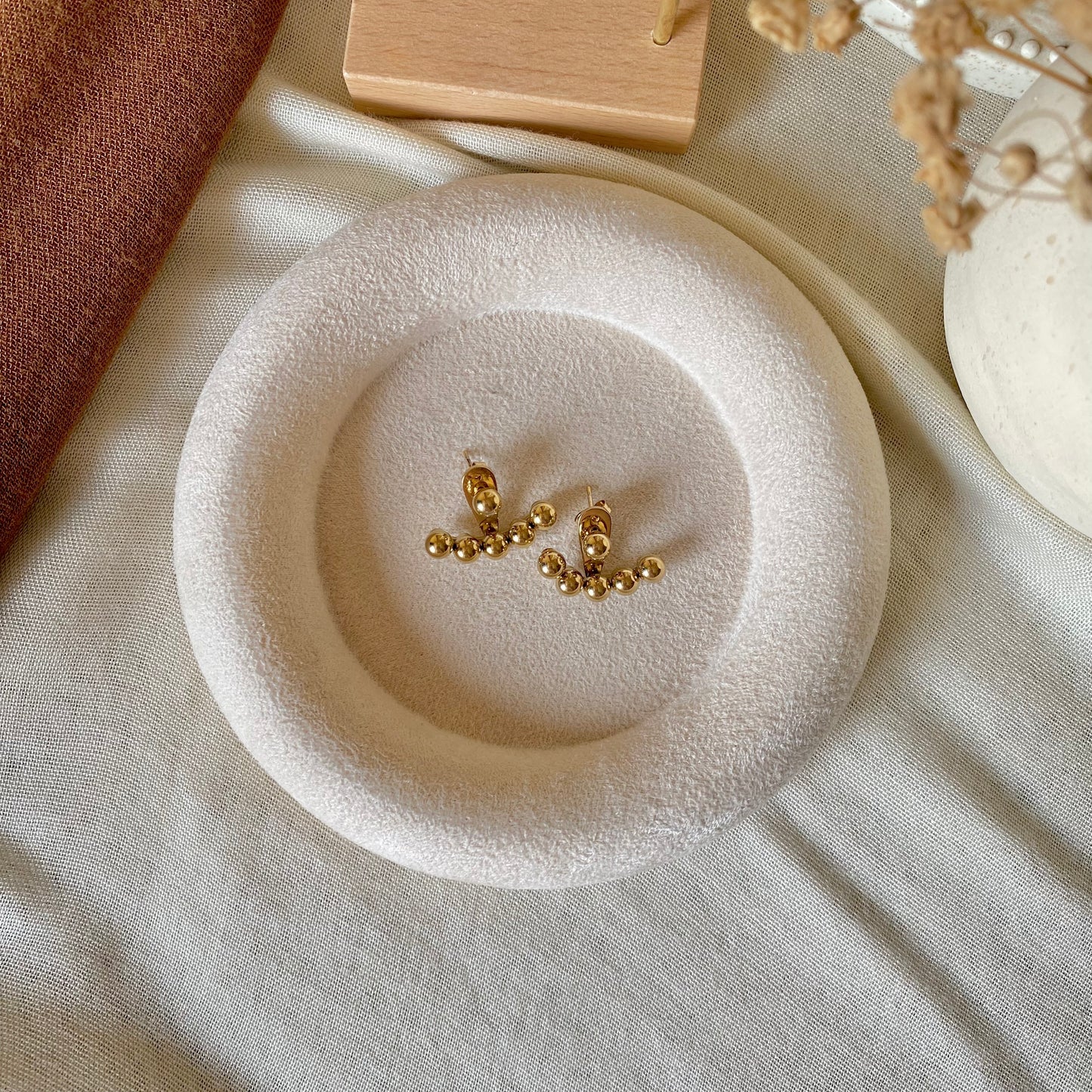 40501 gold plated Earrings