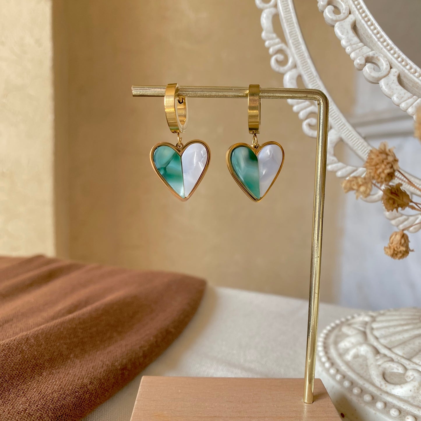 40482 gold plated Earrings