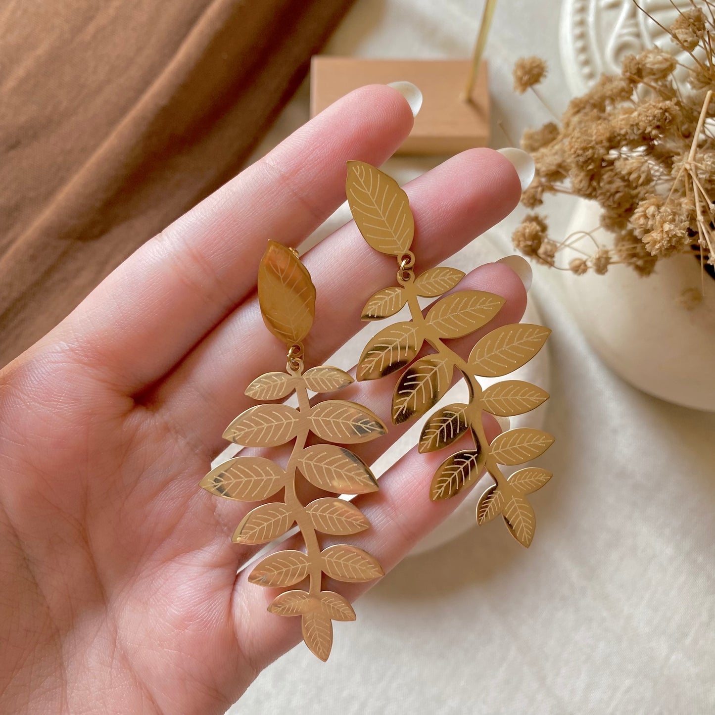 40503 gold plated Earrings