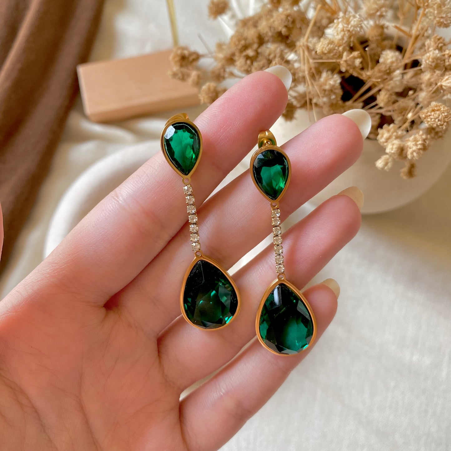 40476 gold plated Earrings