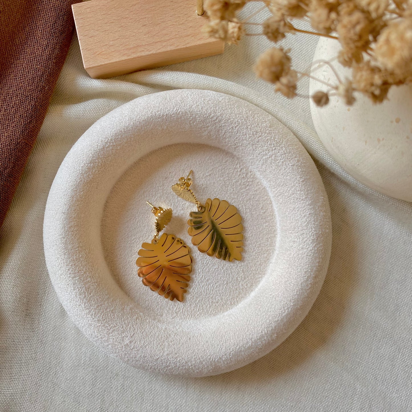 40486 gold plated Earrings