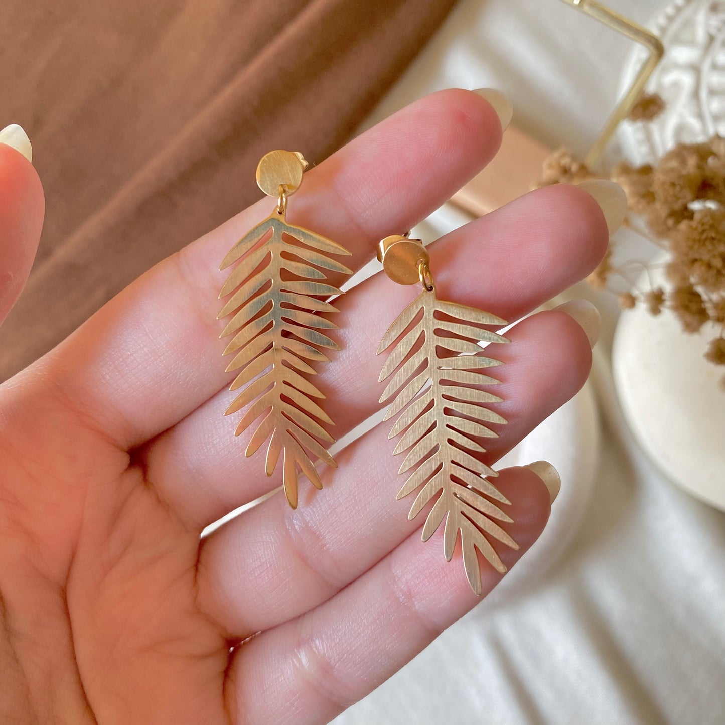 40504 gold plated Earrings