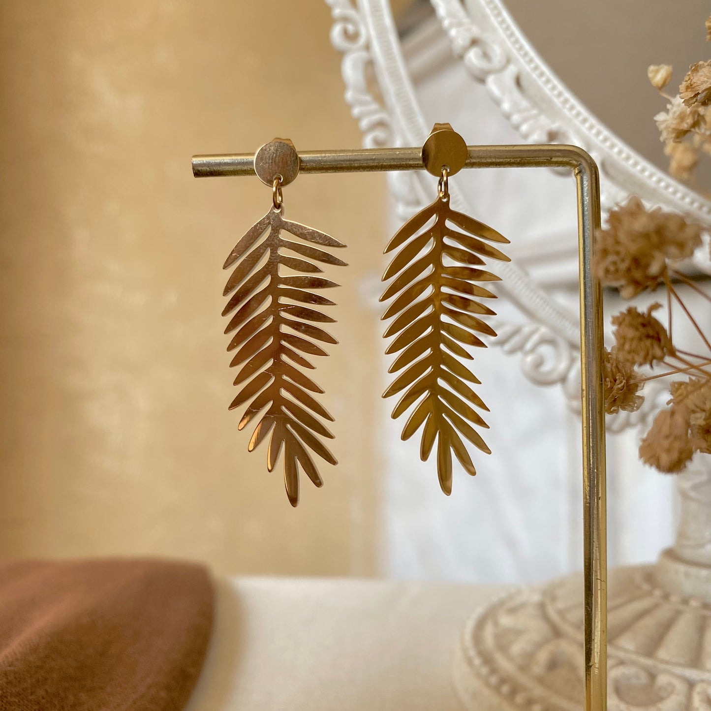 40504 gold plated Earrings