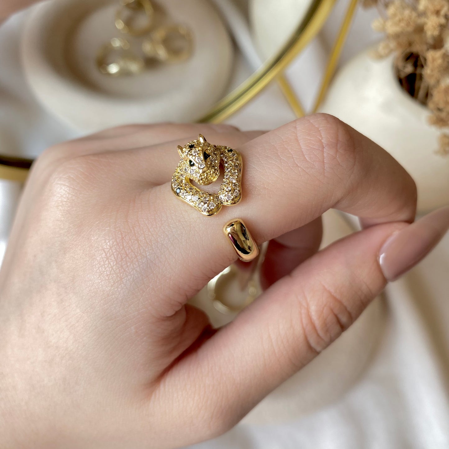 #50035 Copper Gold Plated Ring