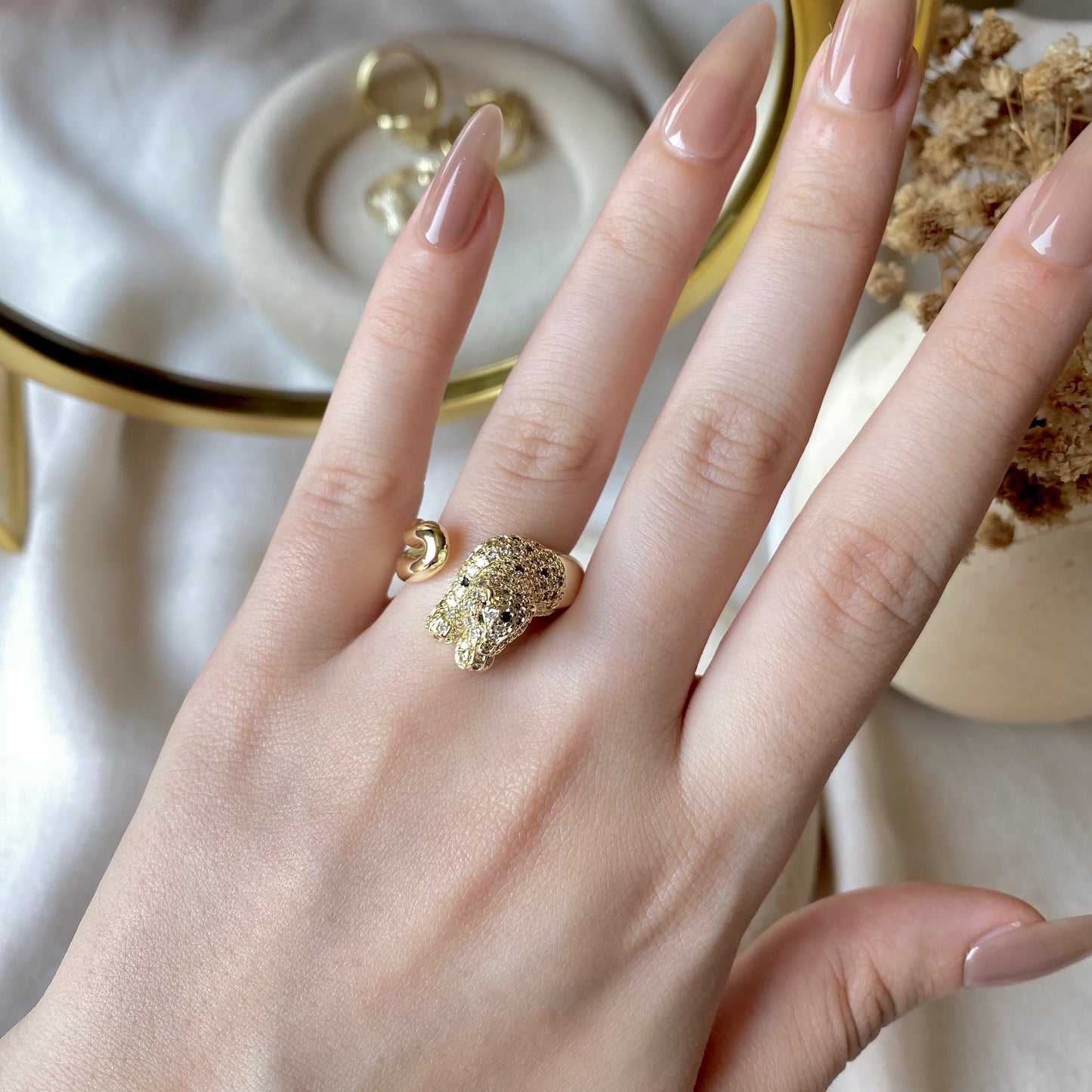 #50036 Copper Gold Plated Ring