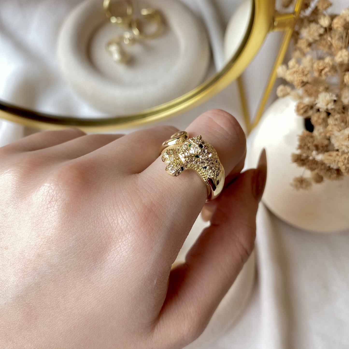 #50036 Copper Gold Plated Ring