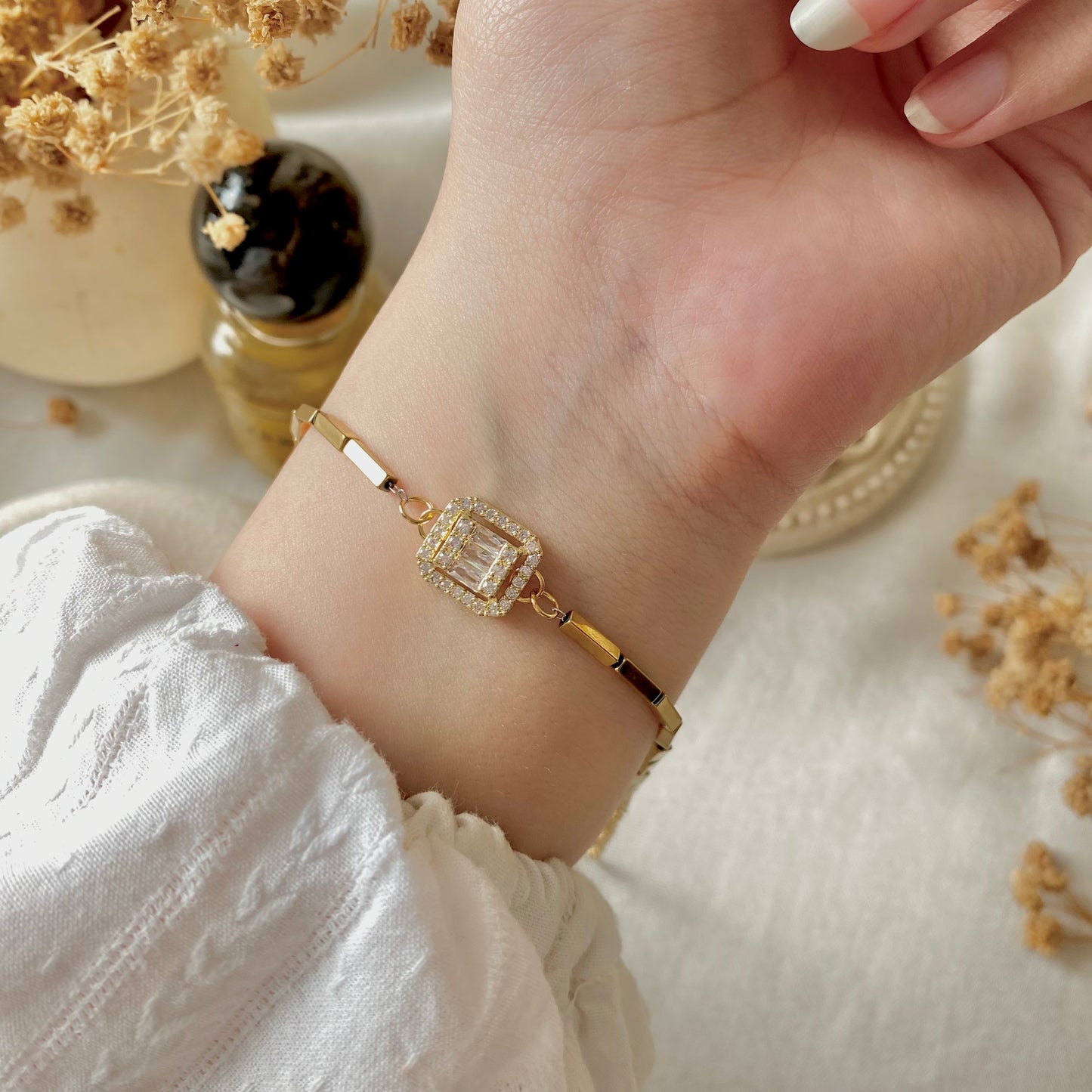 #30598 Copper Gold Plated Bracelet