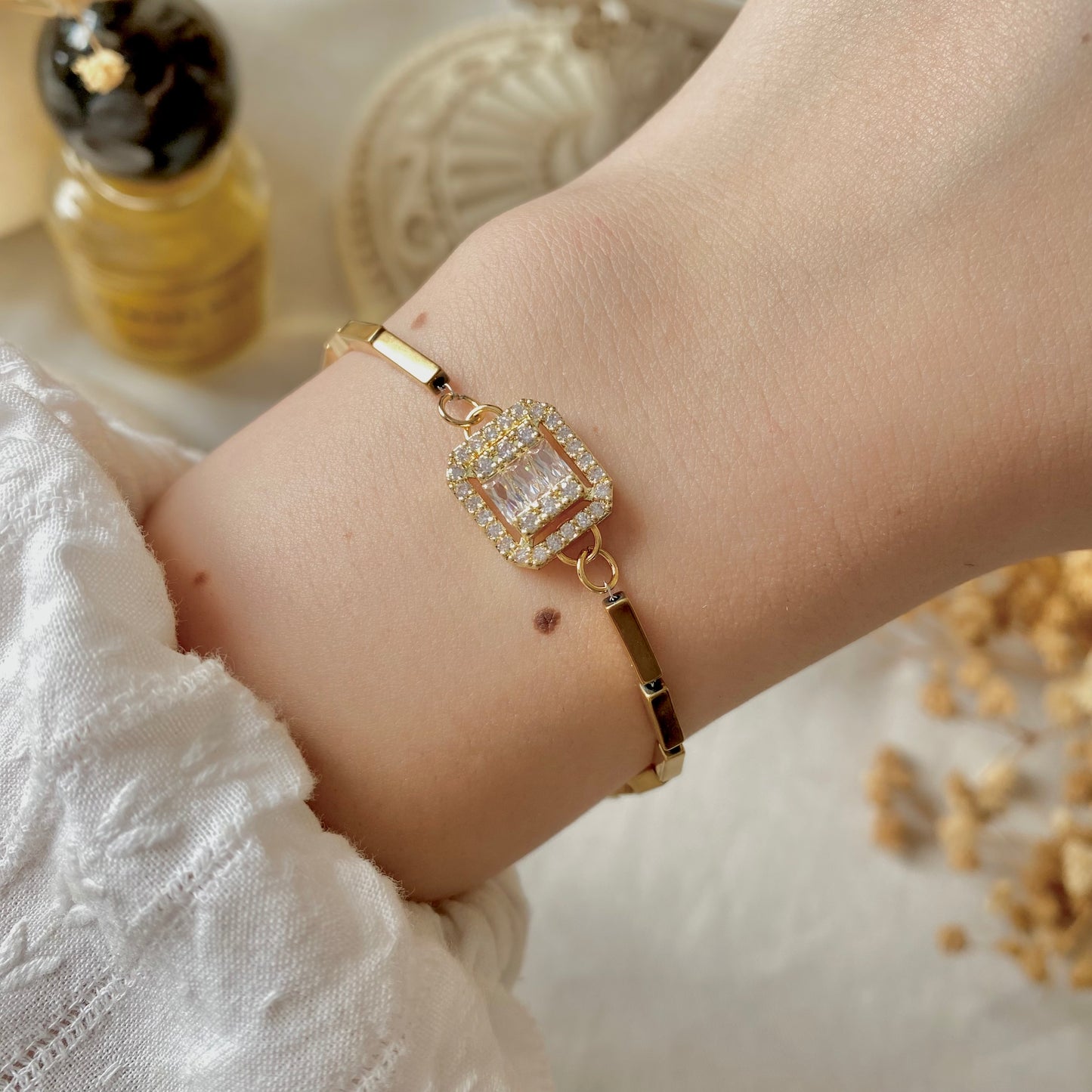 #30598 Copper Gold Plated Bracelet