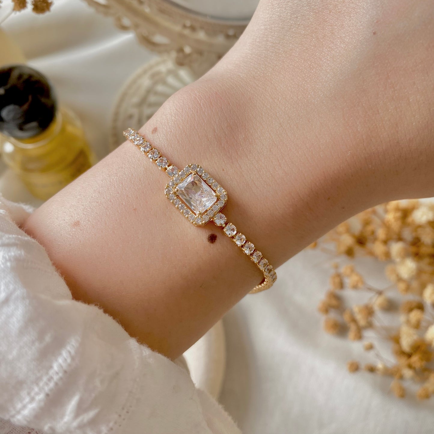 #30597 Copper Gold Plated Bracelet