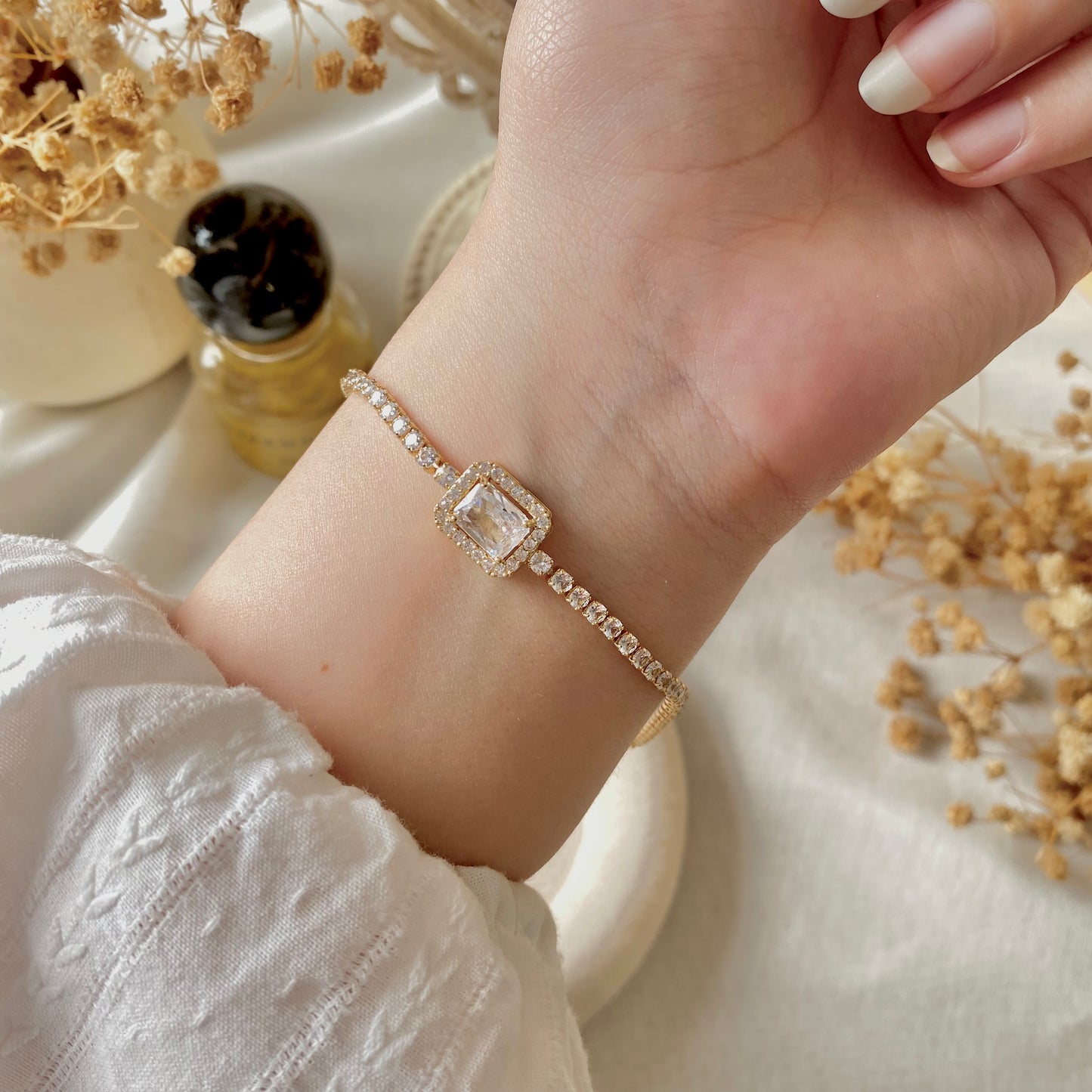 #30597 Copper Gold Plated Bracelet