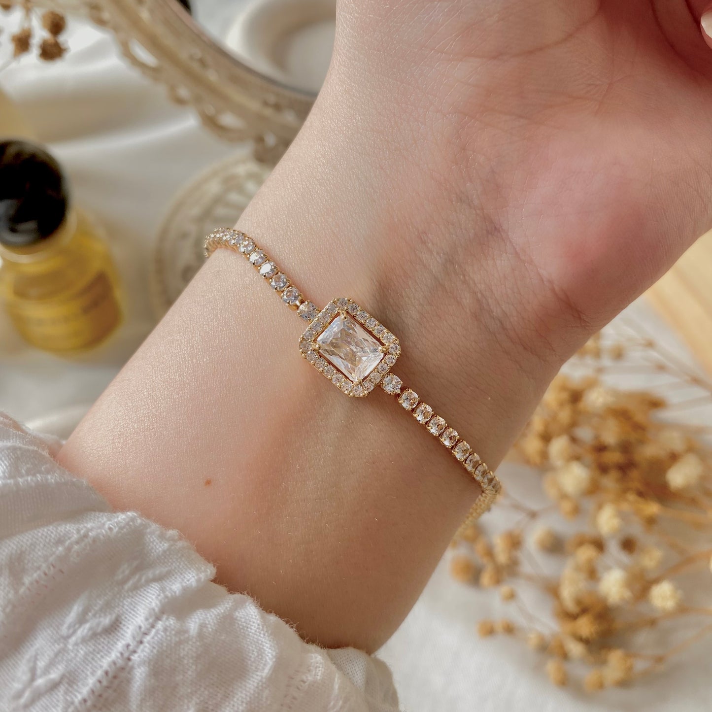 #30597 Copper Gold Plated Bracelet