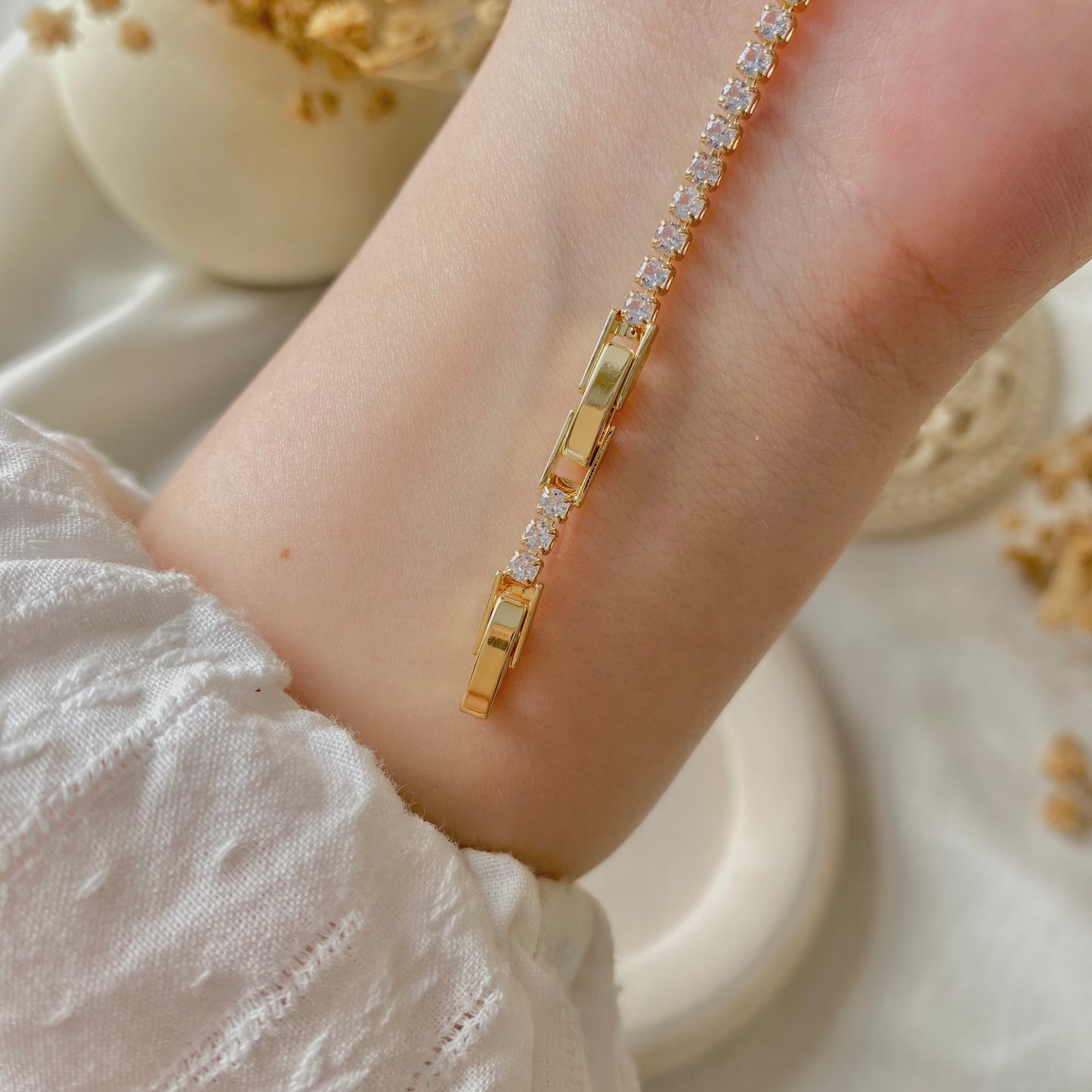 #30597 Copper Gold Plated Bracelet