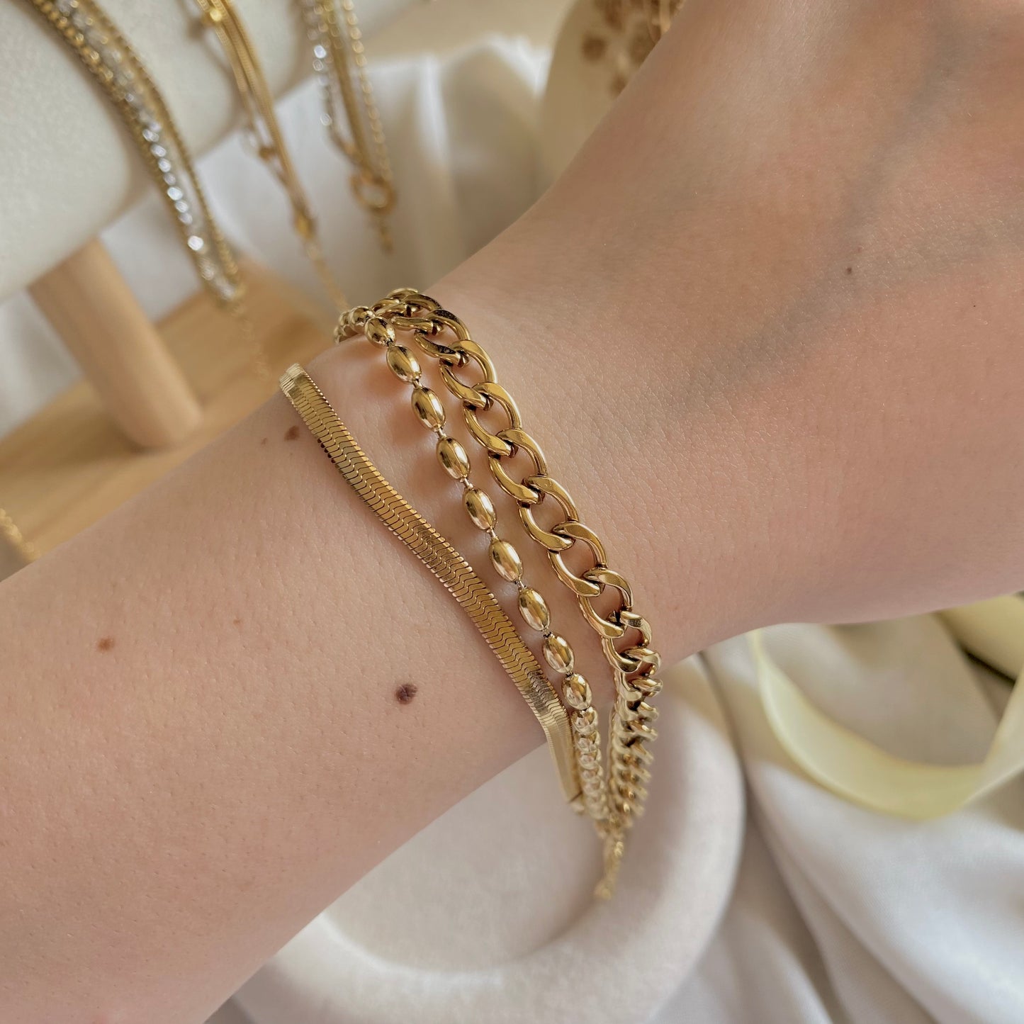 30614 Gold Plated Bracelet