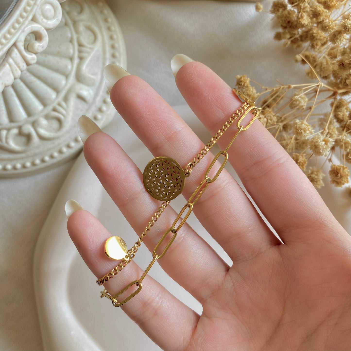 70206 Gold Plated Anklet