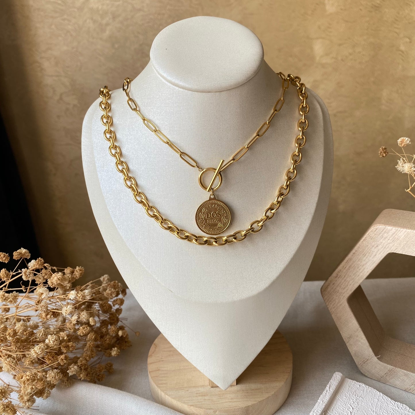 10876 Gold Plated Necklace