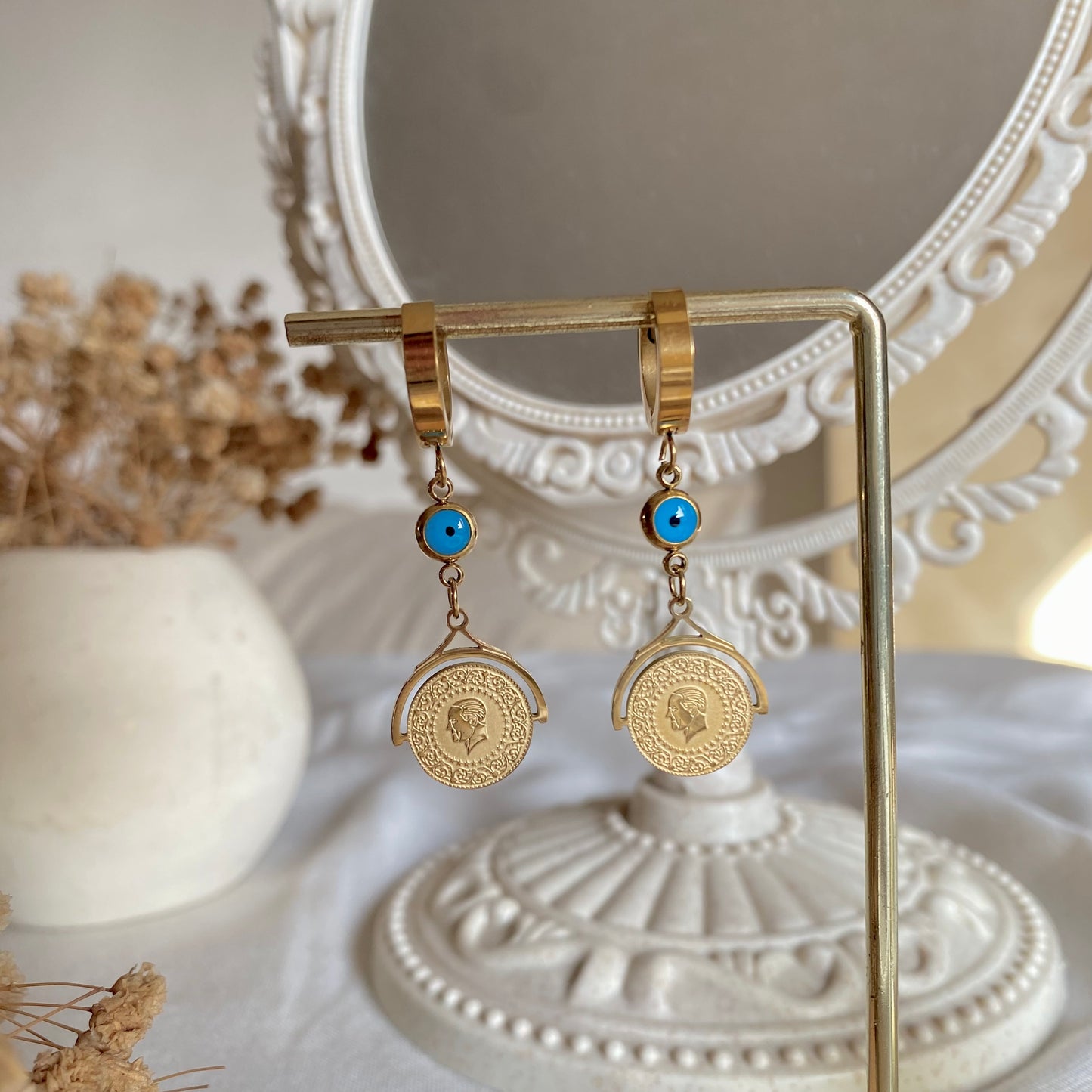 40480 gold plated Earrings