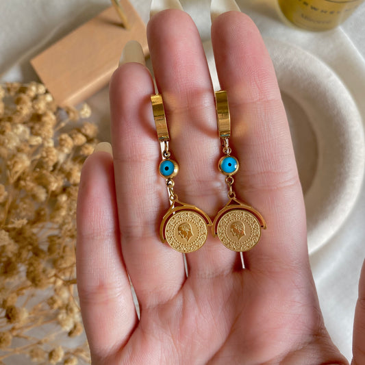 40480 gold plated Earrings