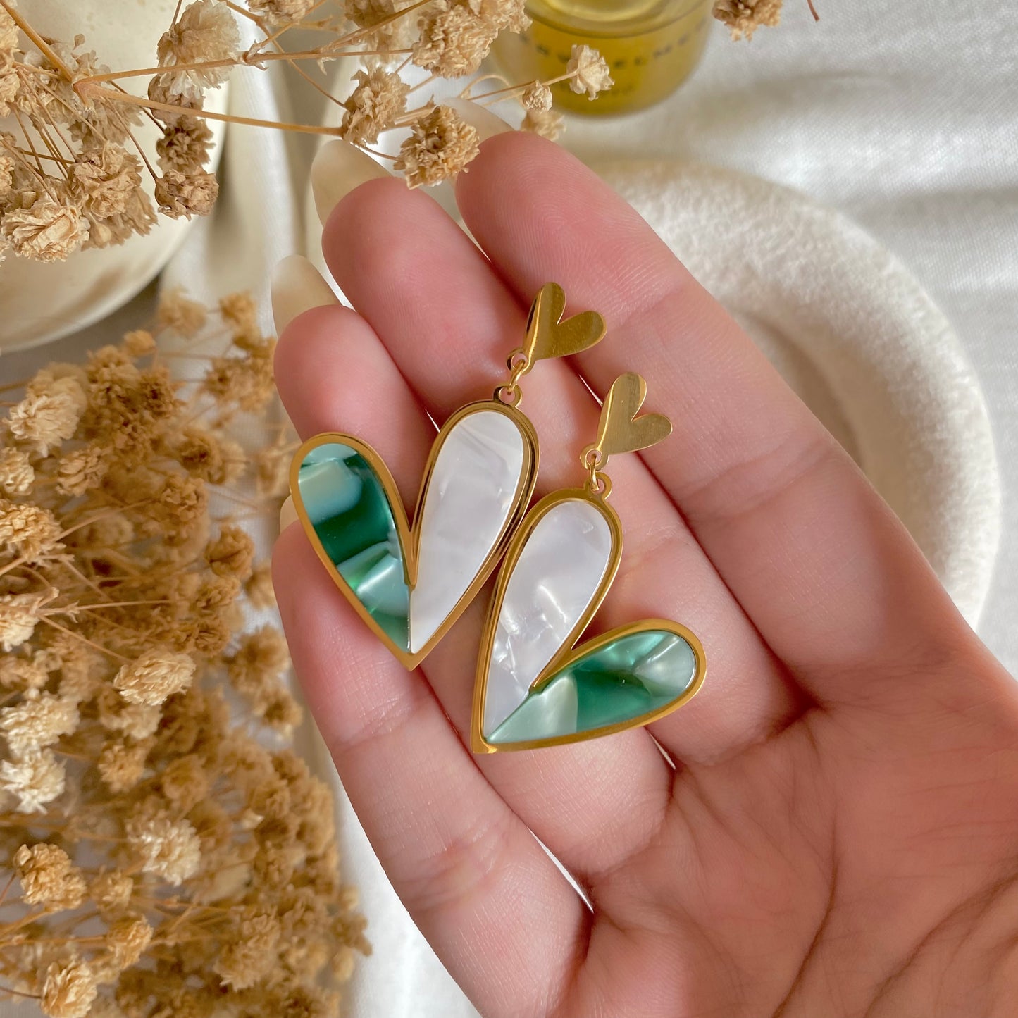 40487 gold plated Earrings