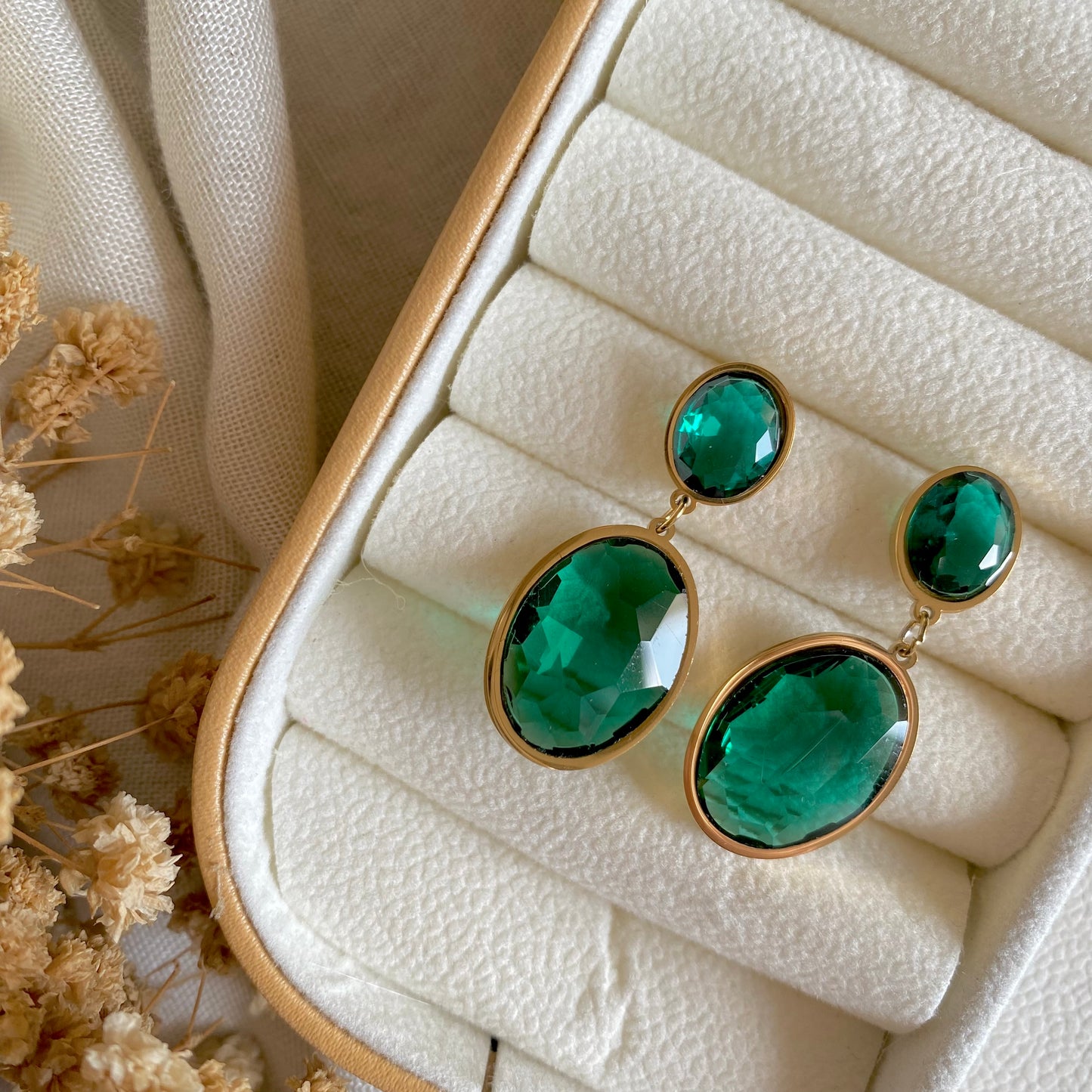 40489 gold plated Earrings