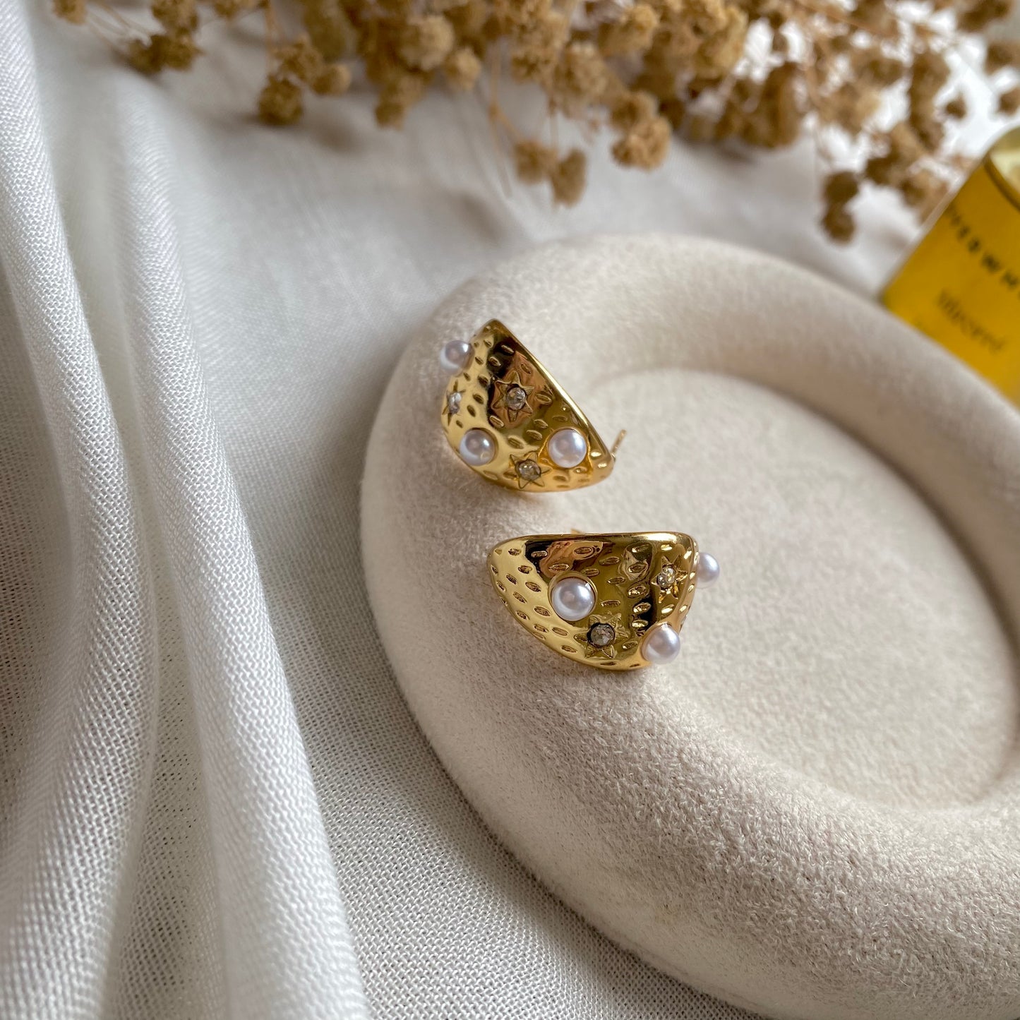 40502 gold plated Earrings