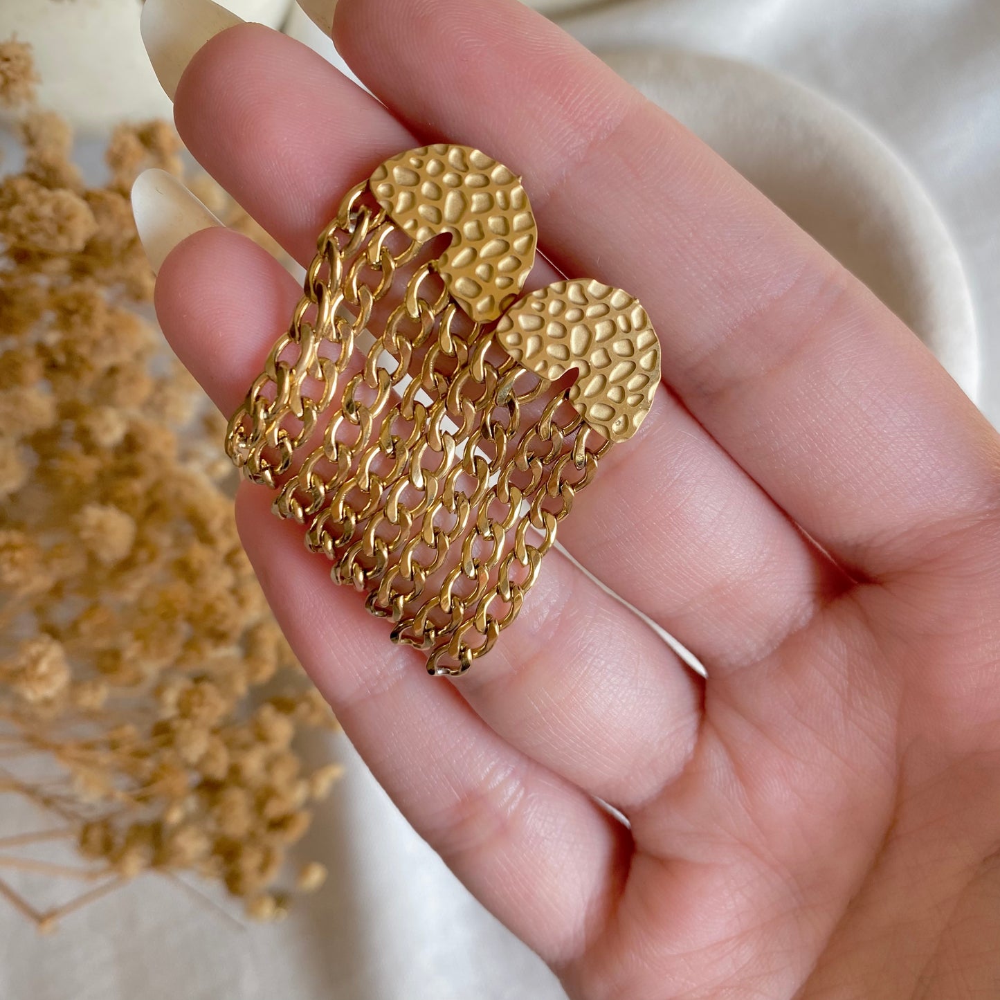 40511 gold plated Earrings