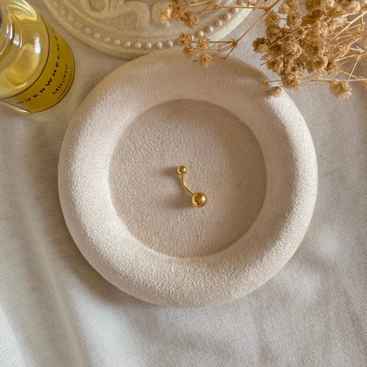 #00110 Copper Gold Plated Piercing