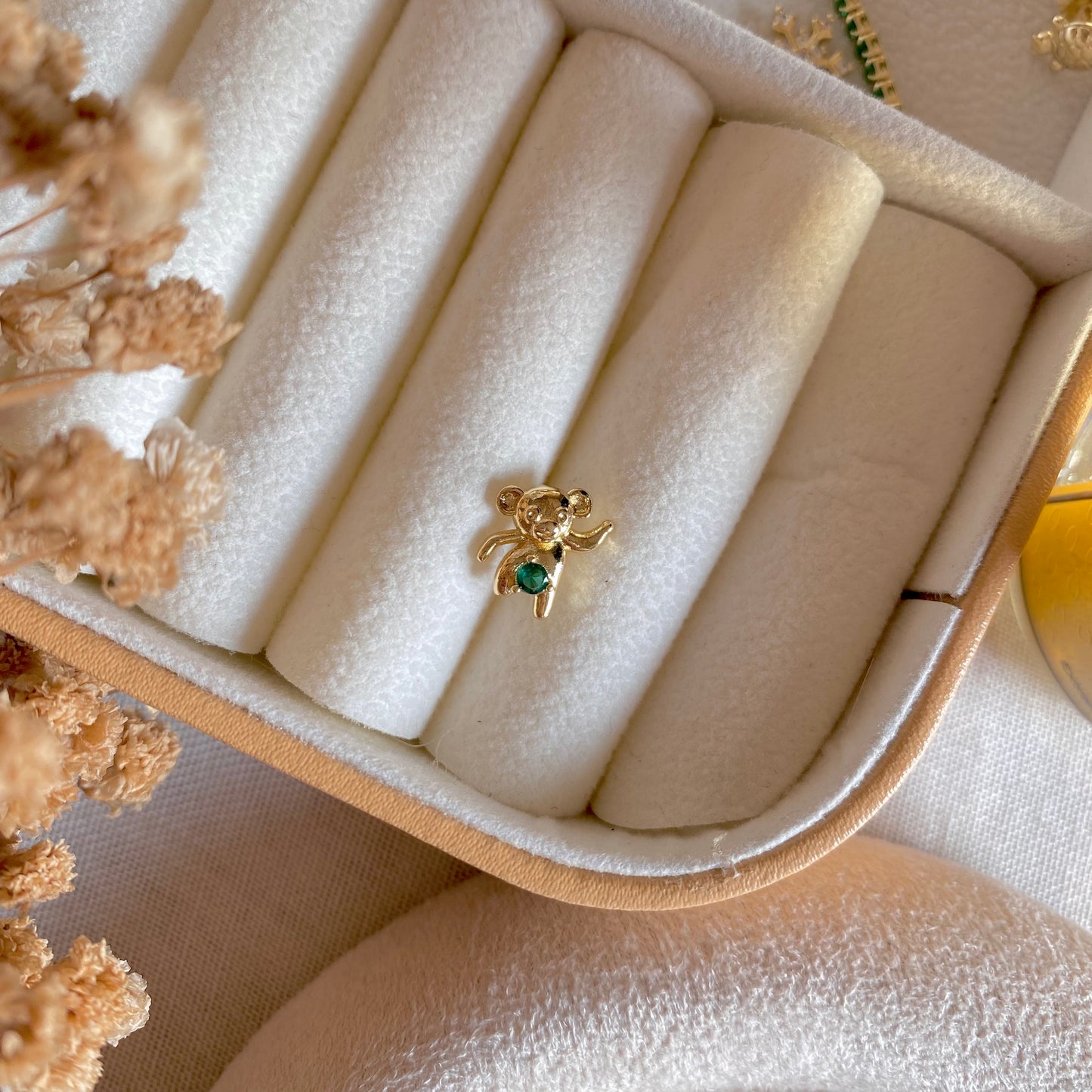 #00140-4 Copper Gold Plated Piercing