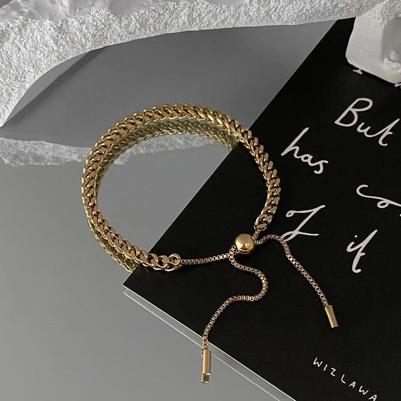 30282 Gold Plated Bracelet