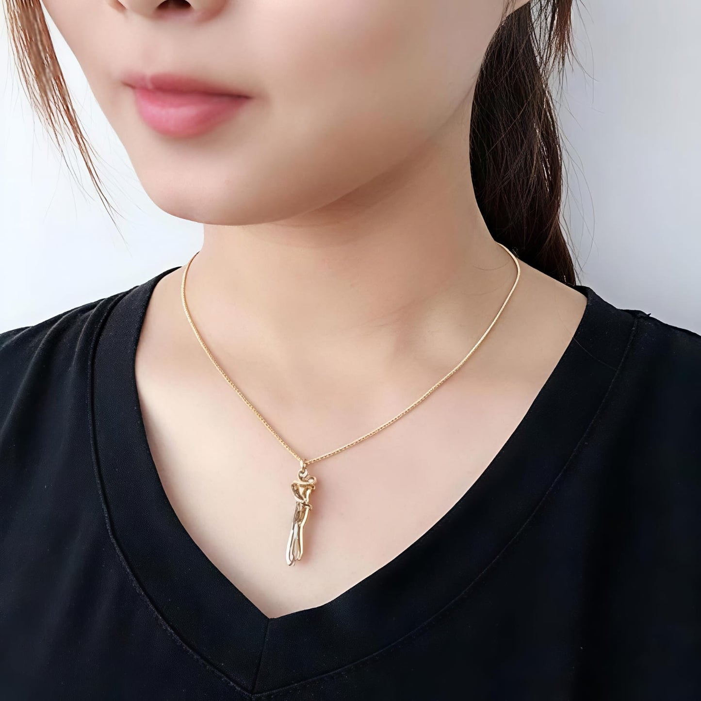 10881 Cuddle Gold Plated Necklace