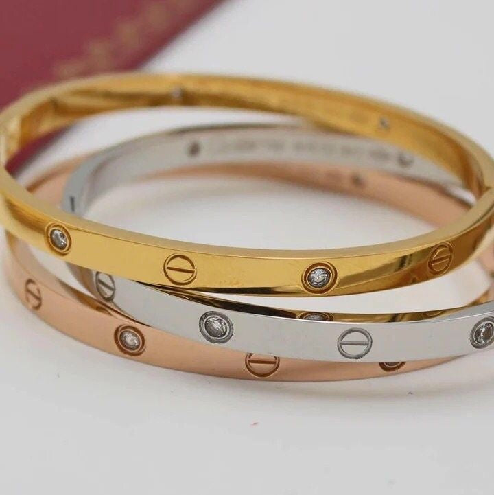 20296 Gold Plated Bangles Set